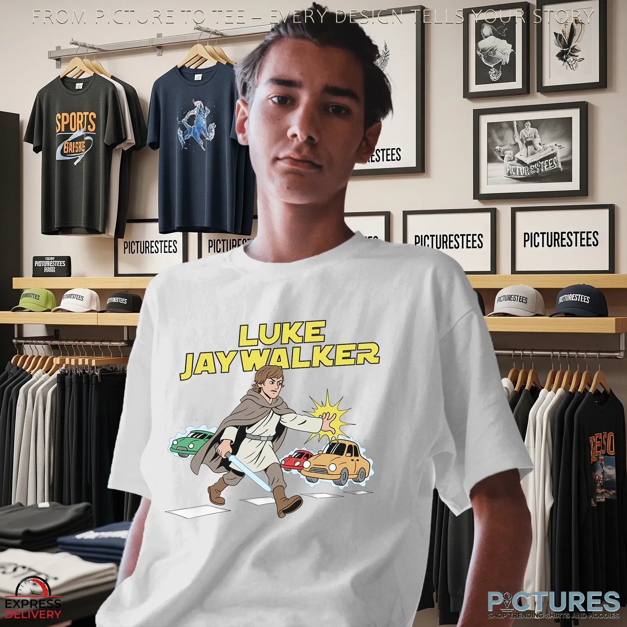 Luke Jaywalker Skywalke Star War Parody T Shirt Luke Jaywalker Skywalke Star War Parody T Shirt