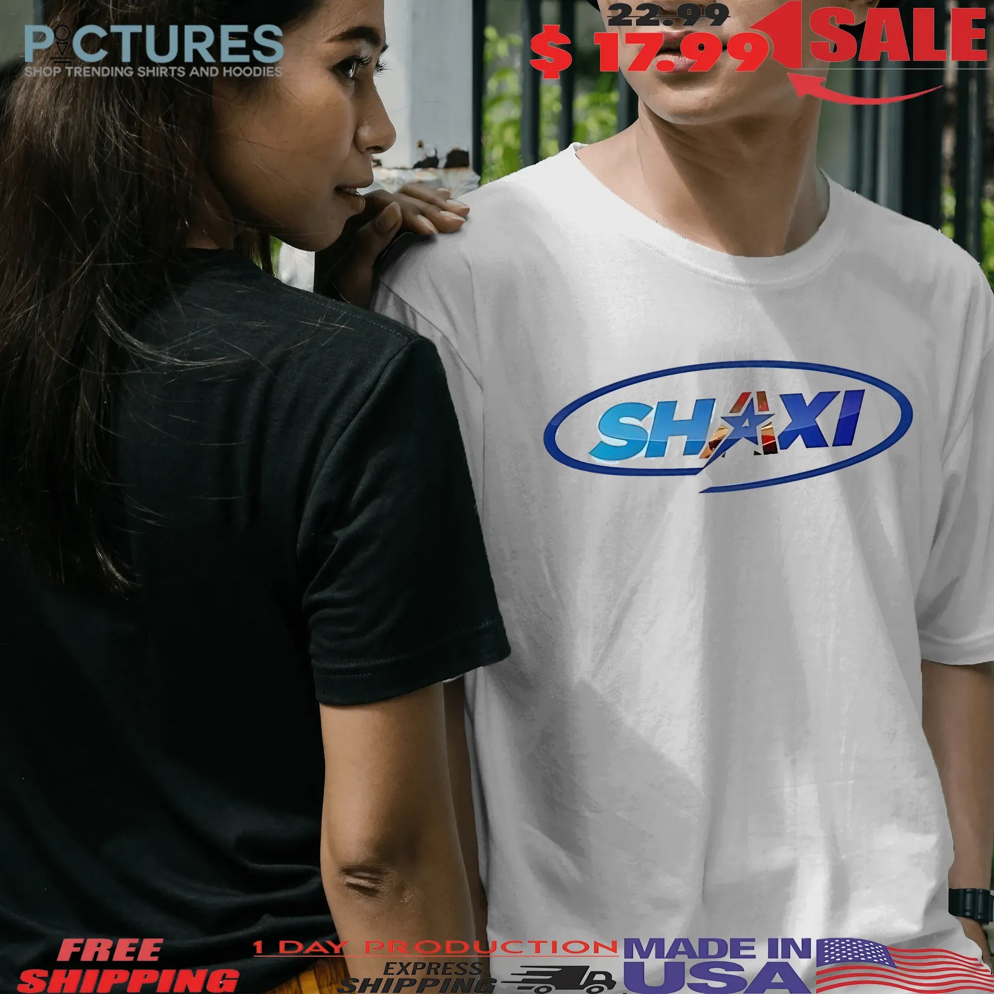 Malik Basintale Wearing Shaxi Star T Shirt