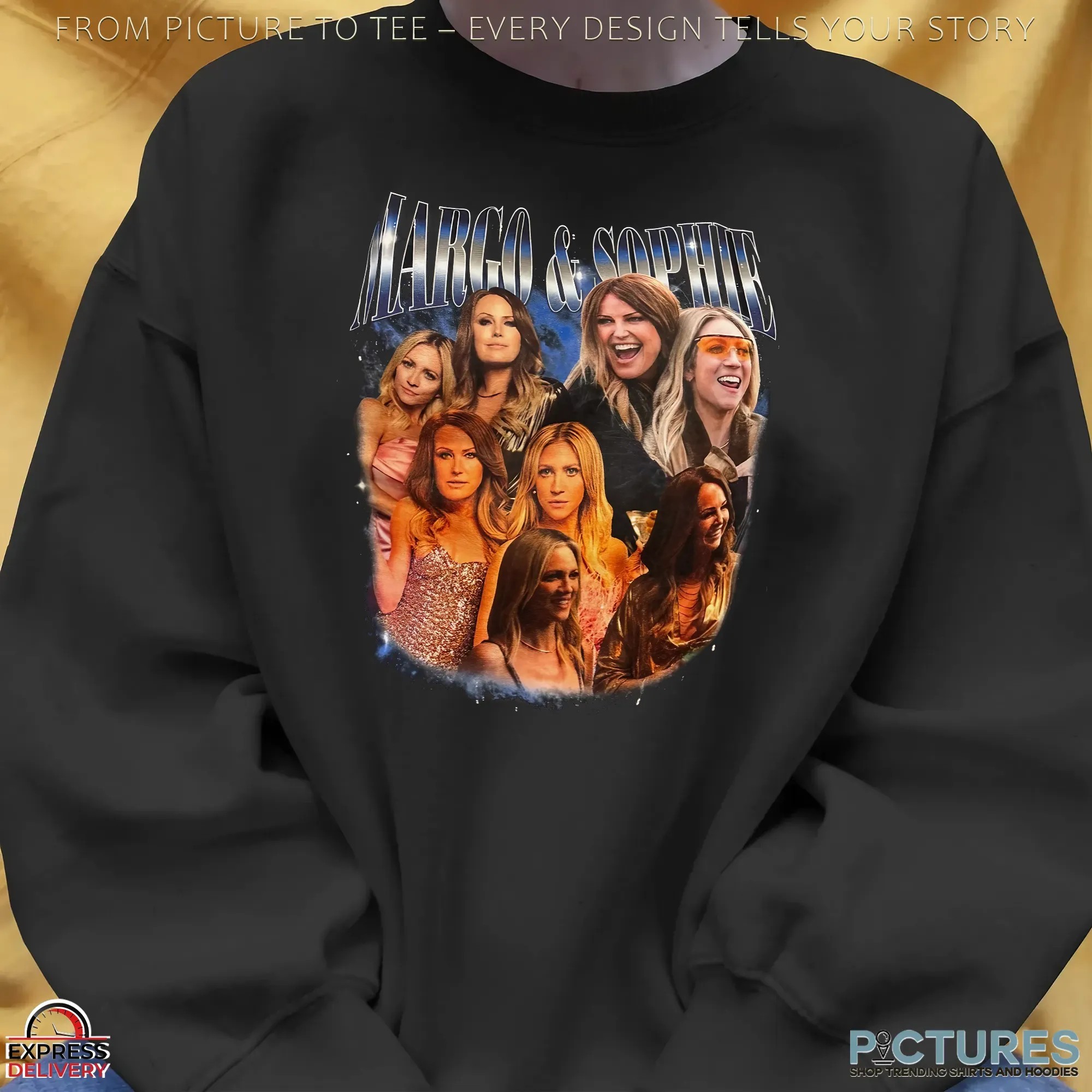 Margo And Sophie Vintage Bootleg T Shirt