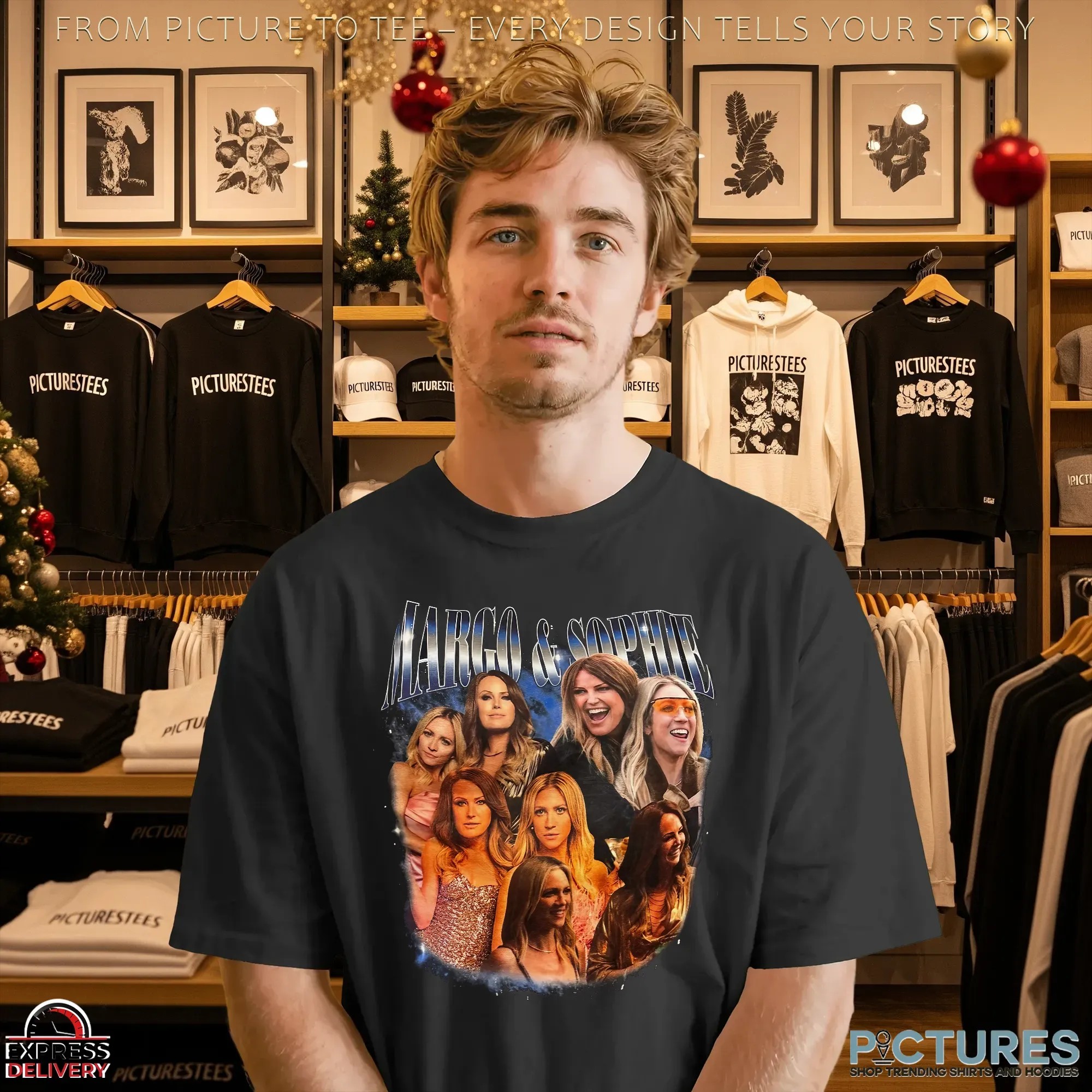Margo And Sophie Vintage Bootleg T Shirt