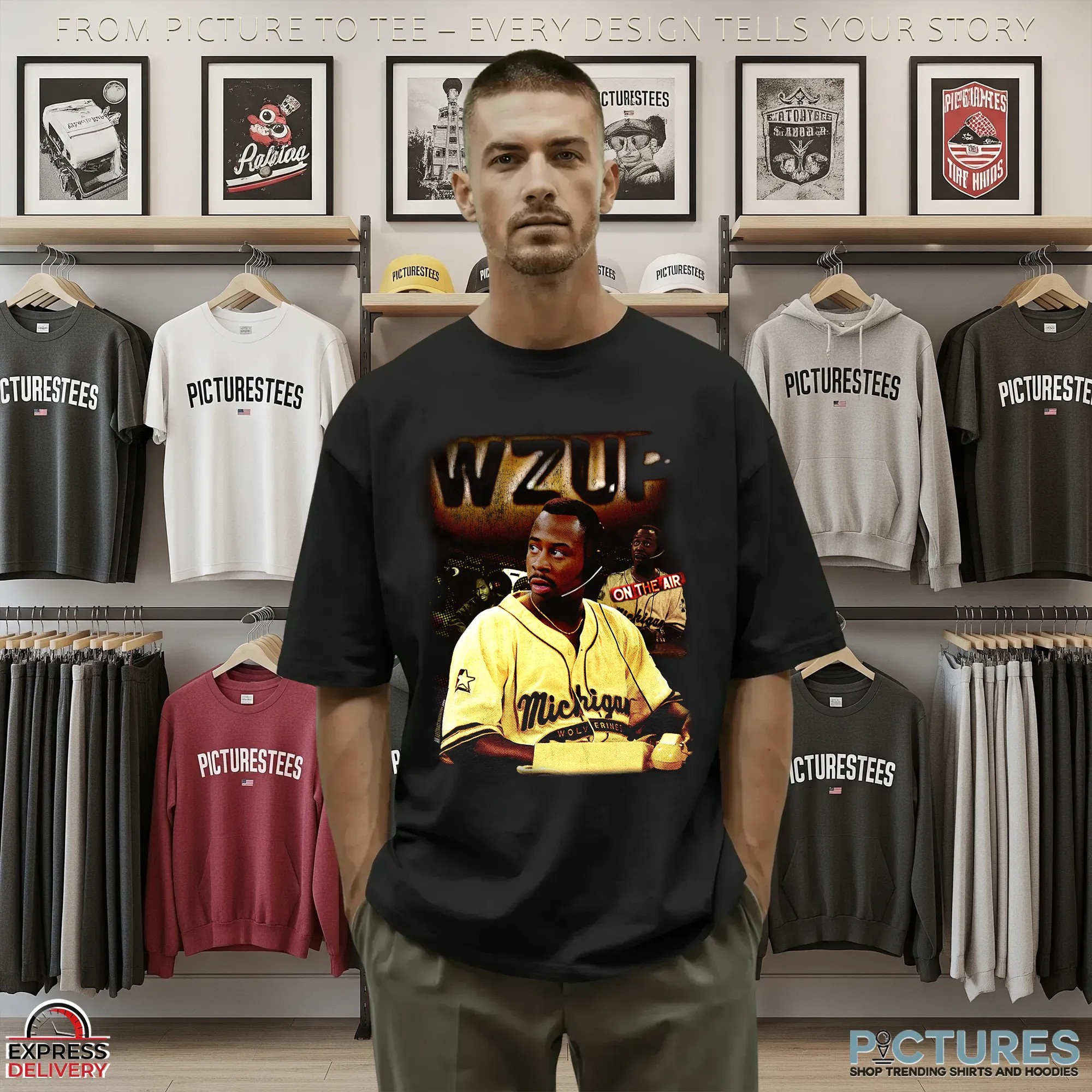 Martin Lawrence DJ WZUP Host One The Air T Shirt