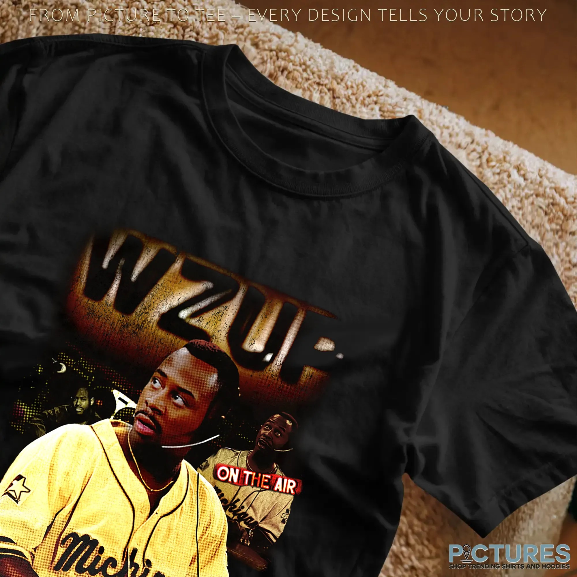 Martin Lawrence DJ WZUP Host One The Air T Shirt Martin Lawrence DJ WZUP Host One The Air T Shirt