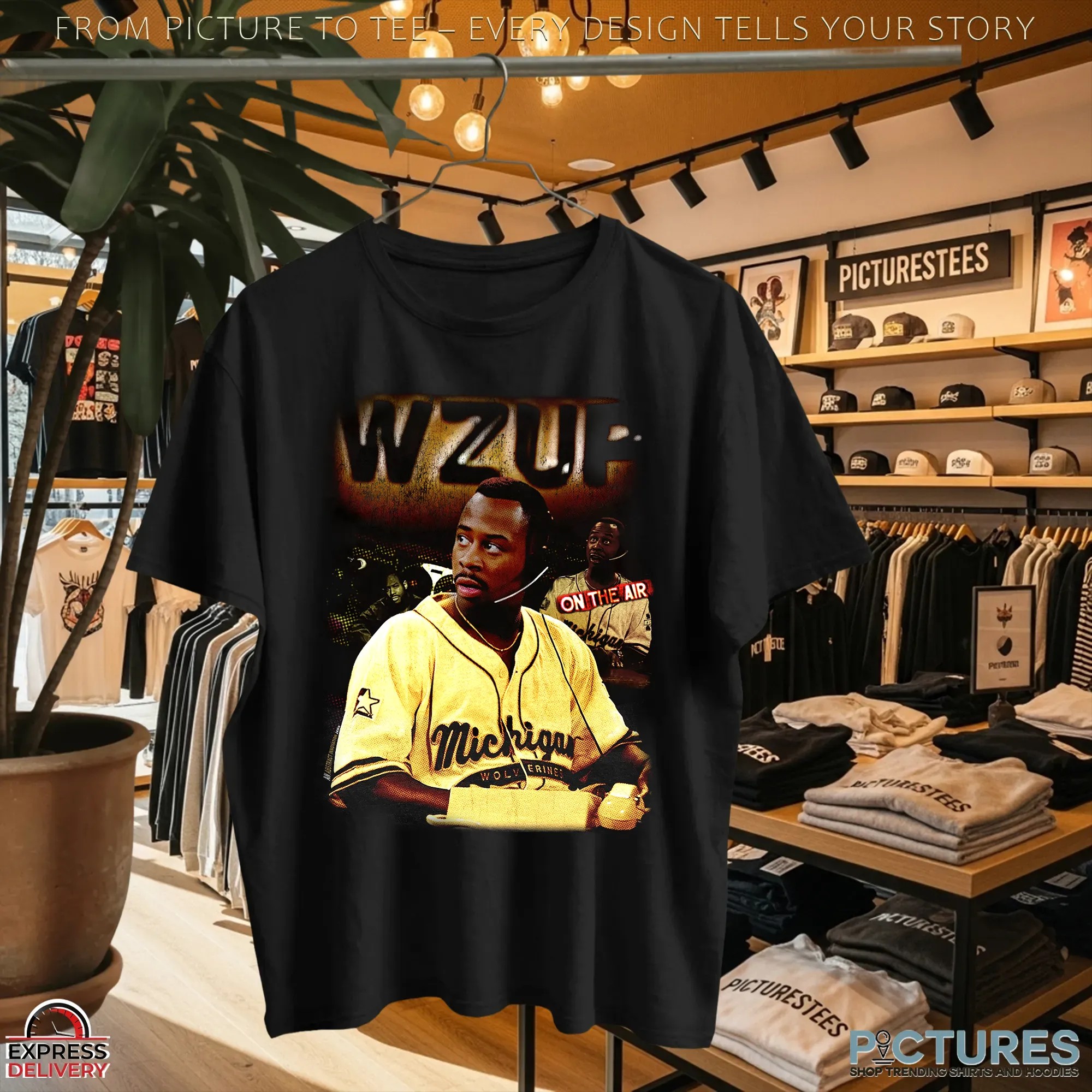 Martin Lawrence DJ WZUP Host One The Air T Shirt Martin Lawrence DJ WZUP Host One The Air T Shirt