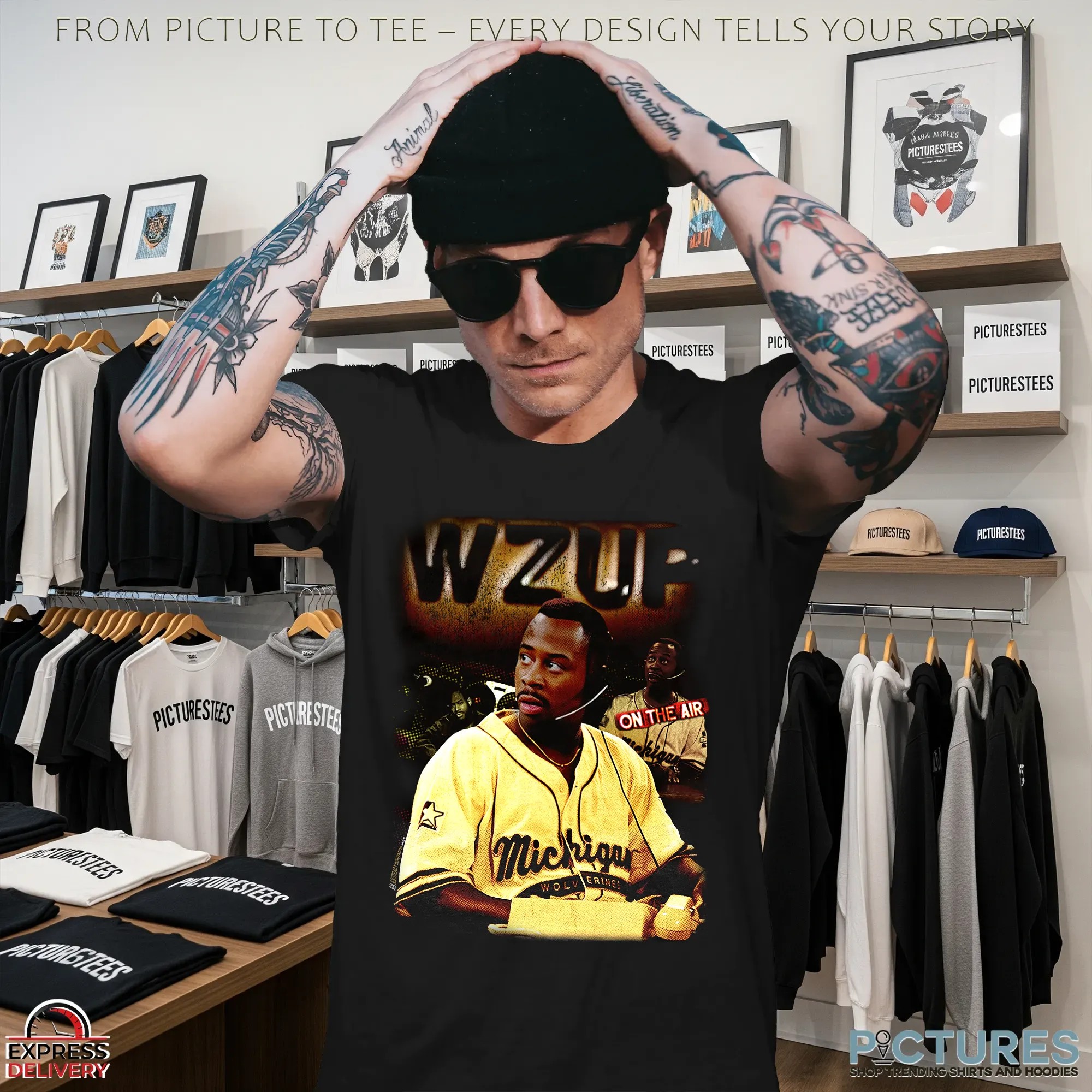 Martin Lawrence DJ WZUP Host One The Air T Shirt Martin Lawrence DJ WZUP Host One The Air T Shirt