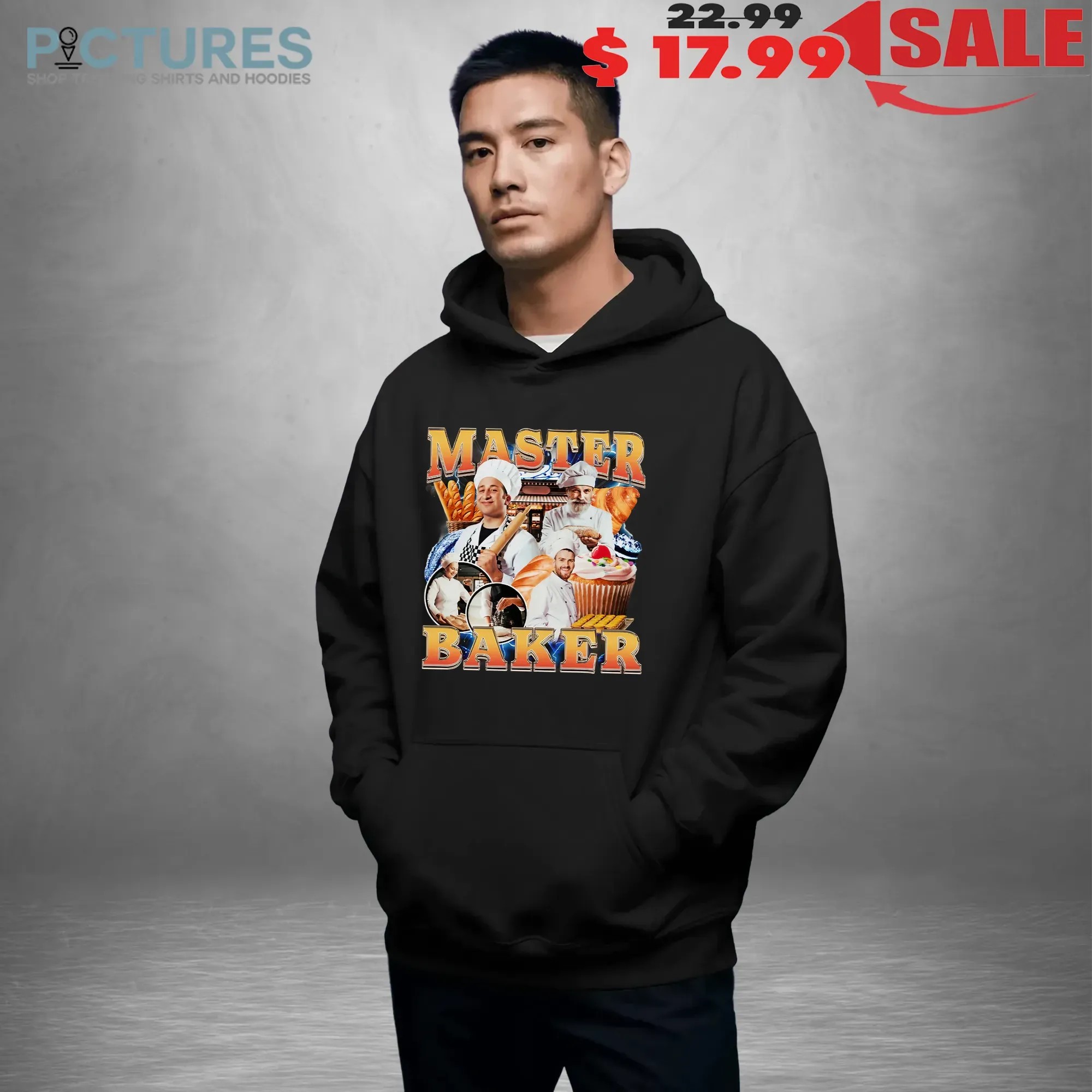 Master Baker Vintage Bootleg Style T-shirt