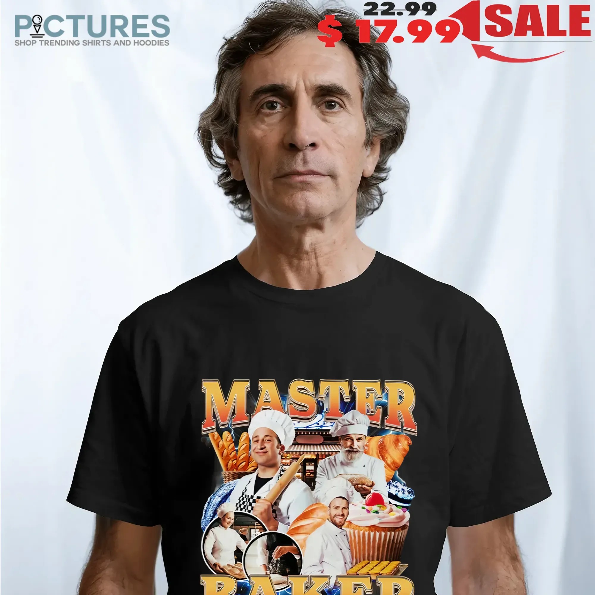 Master Baker Vintage Bootleg Style T-shirt