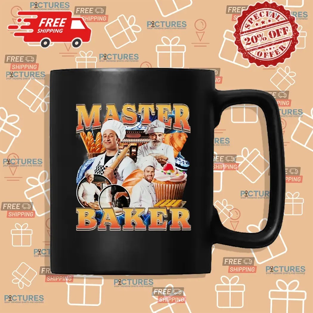 Master Baker Vintage Bootleg Style T-shirt