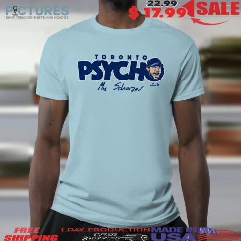 Max Scherzer Toronto Blue Jays Psycho T Shirt