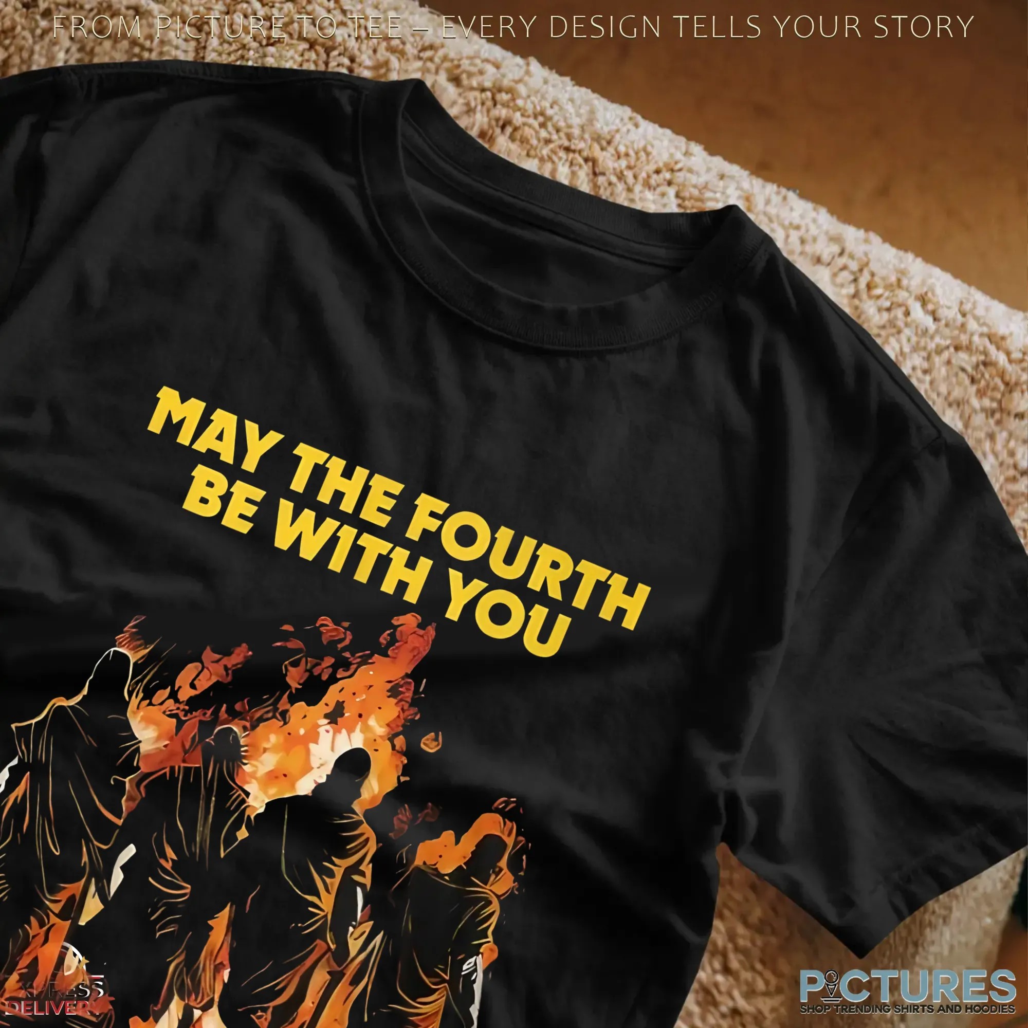May The Fourth Be With You Daniel 3 17 Christian T Shirt