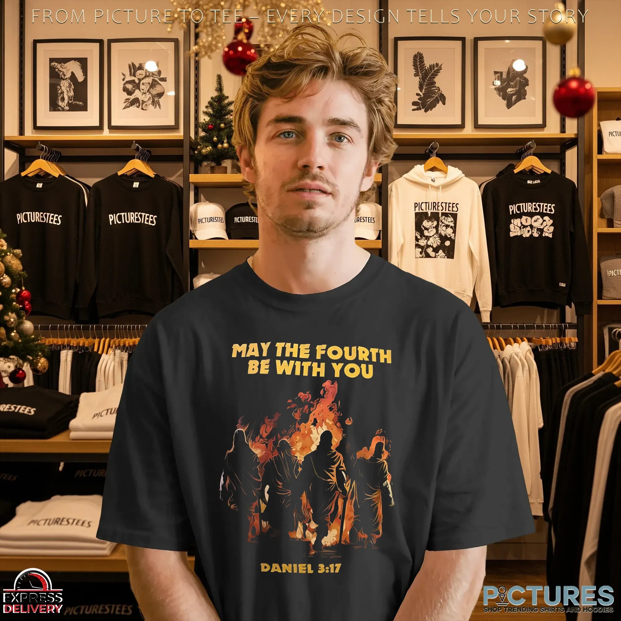 May The Fourth Be With You Daniel 3 17 T Shirt May The Fourth Be With You Daniel 3 17 T Shirt