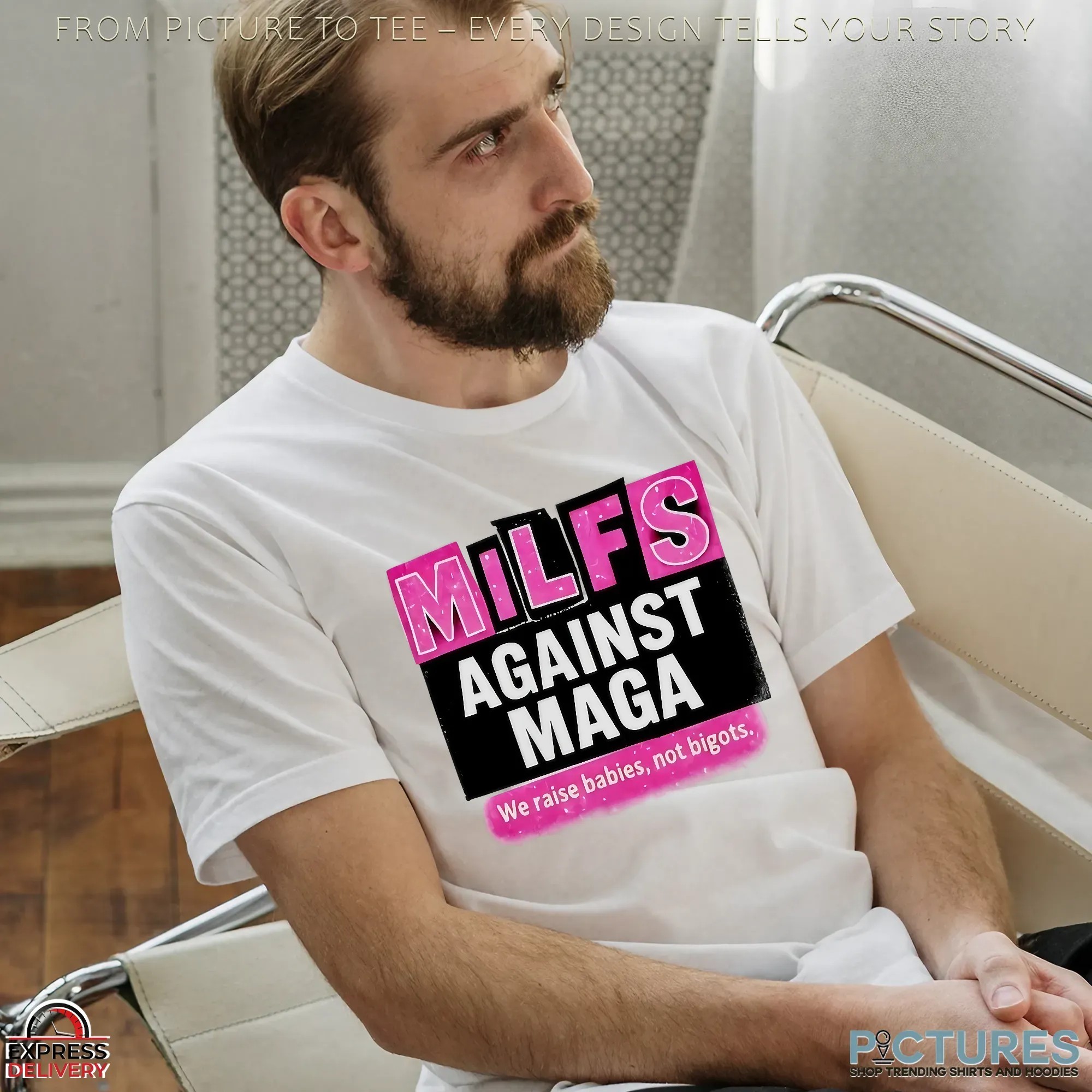 Milfs Against Maga We Raise Babies Not Bigos T Shirt Milfs Against Maga We Raise Babies Not Bigos T Shirt
