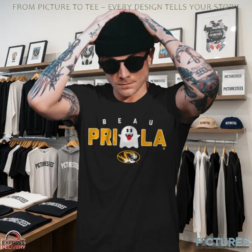 Missouri Tigers Football Beau Pribula Boo Halloween T Shirt