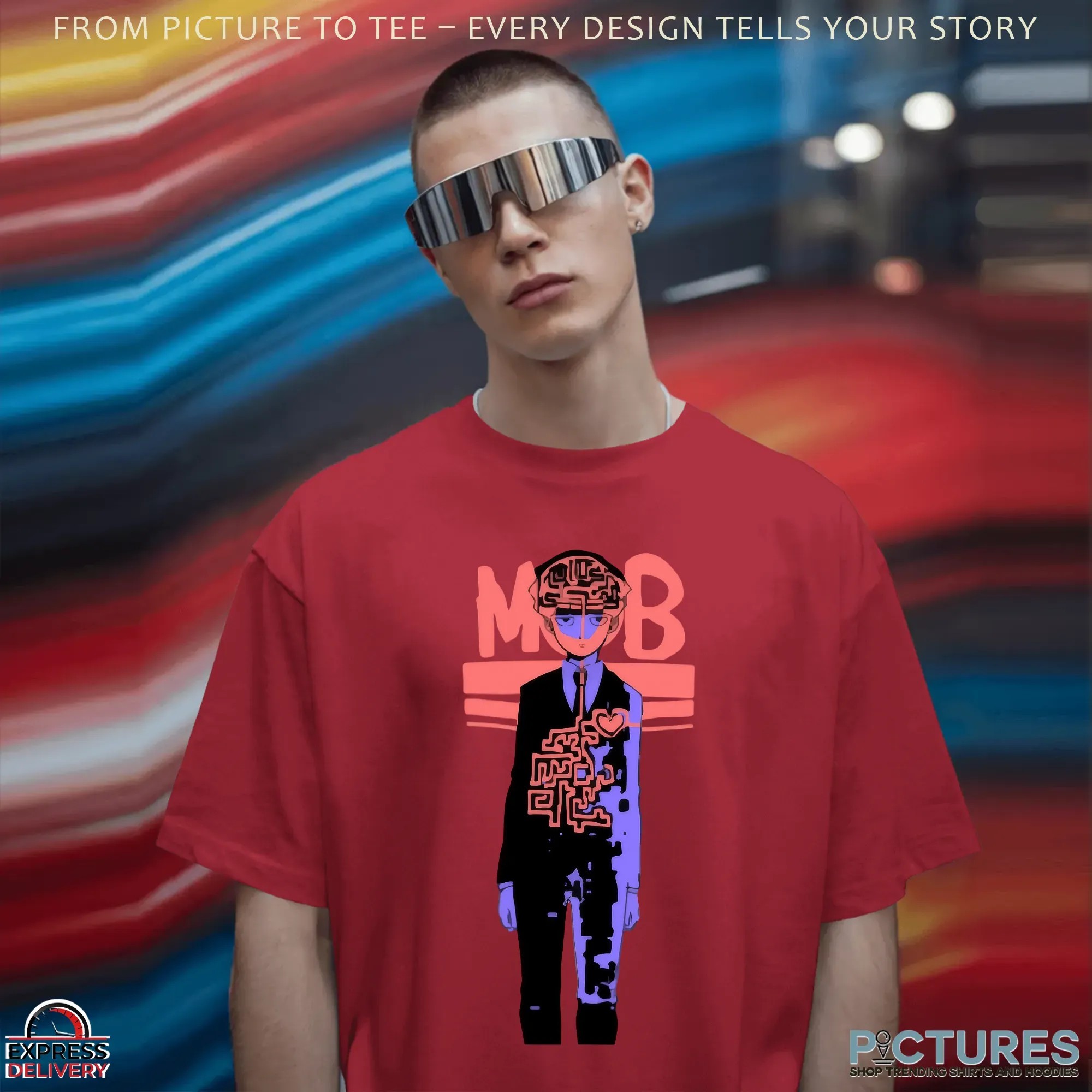 Mob Psycho 100 Mob Anime-Inspired T Shirt