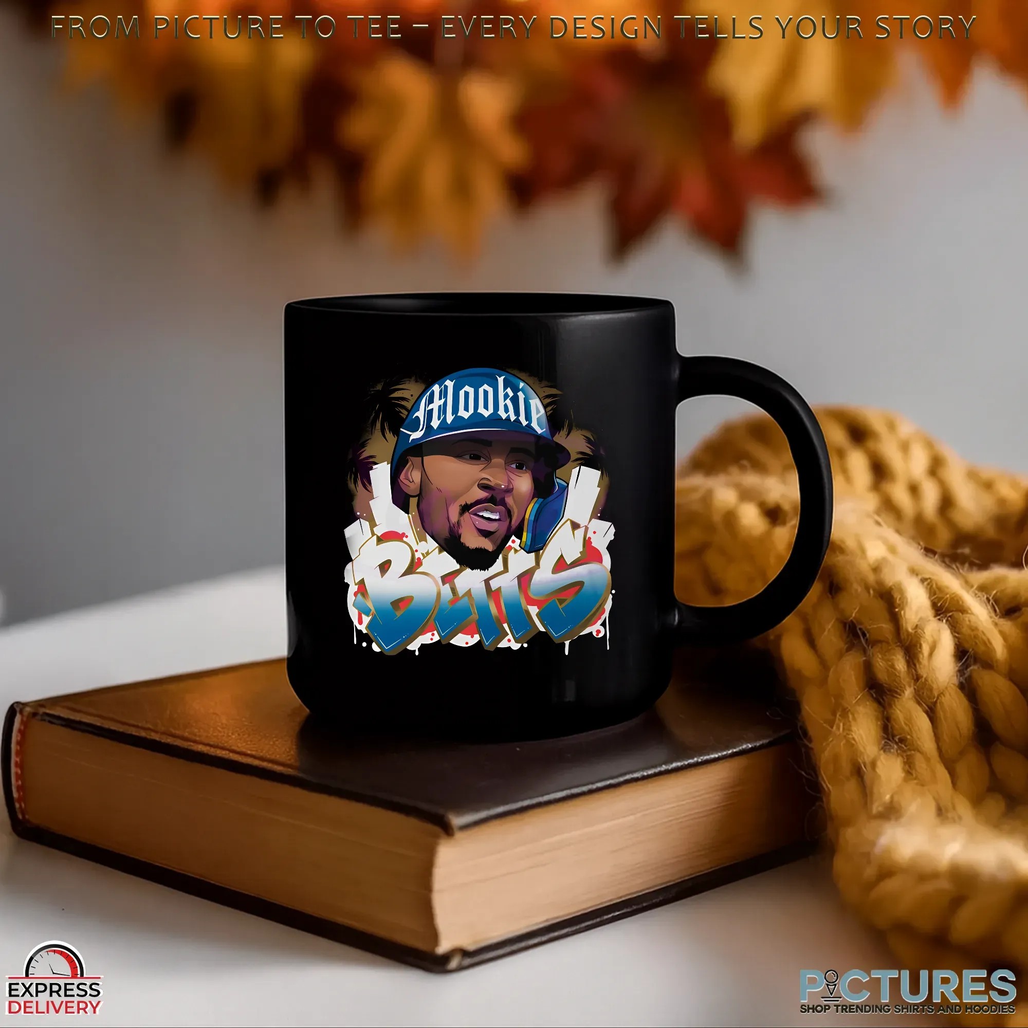 Mookie Betts Los Angeles Dodgers Graffiti T Shirt Mookie Betts Los Angeles Dodgers Graffiti T Shirt