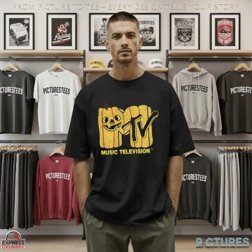 Mtv Music Television Halloween Vintage T Shirt