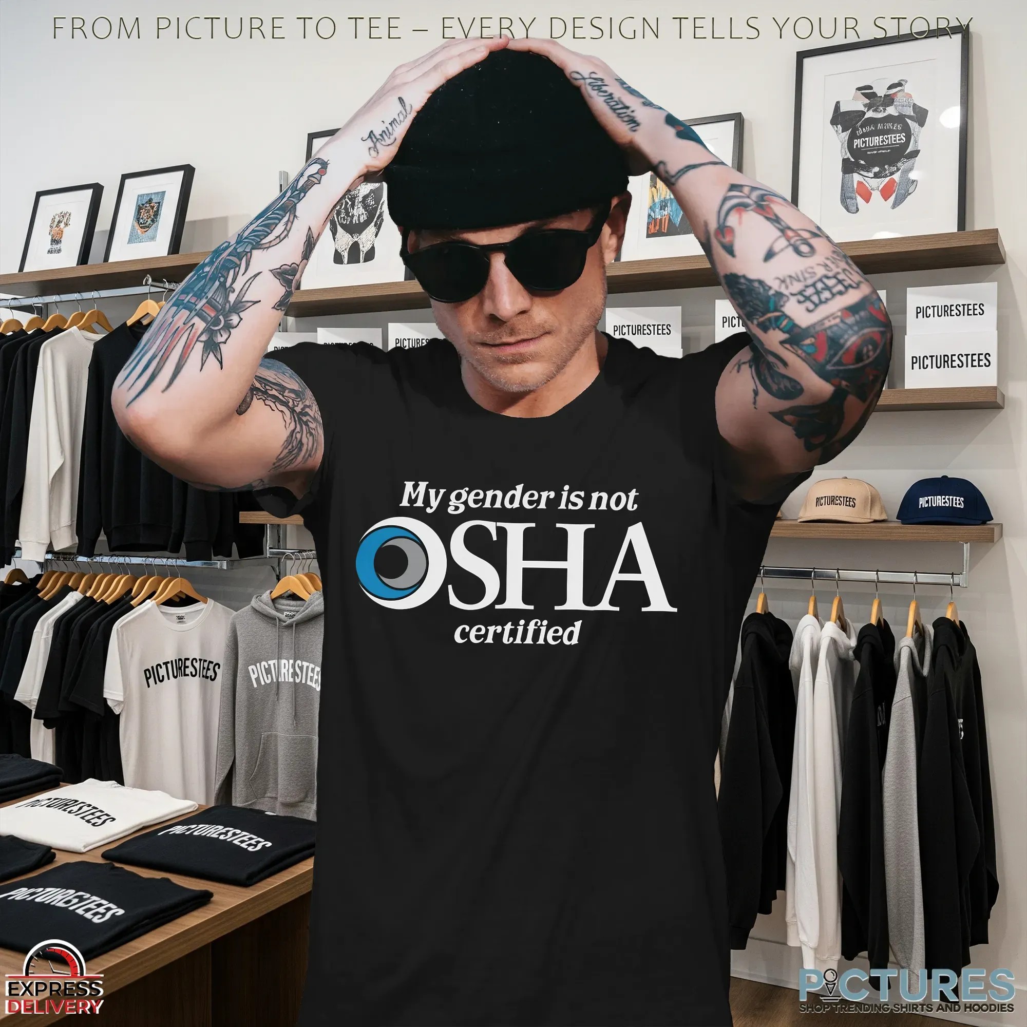 My Gender Is Not Osha Certified Meme T Shirt My Gender Is Not Osha Certified Meme T Shirt