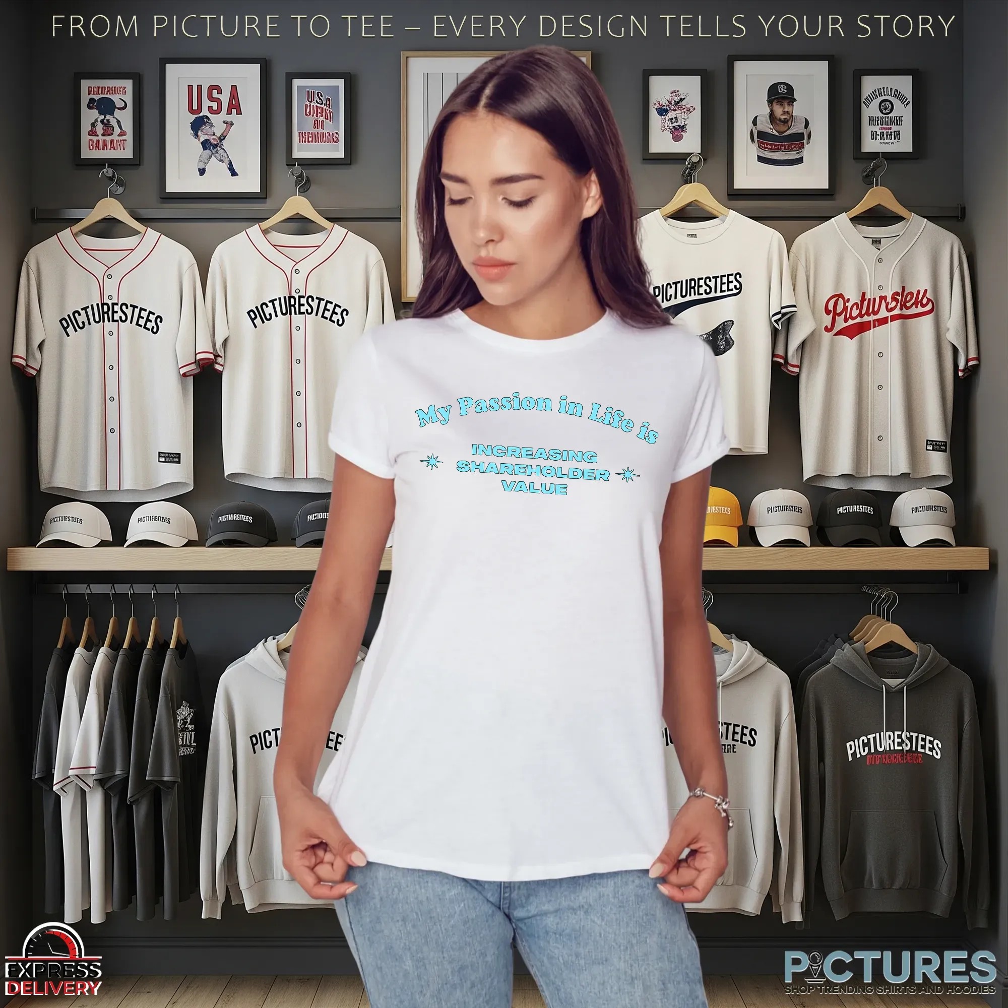 My Passion In Life Is Increasing Shareholder Value T Shirt My Passion In Life Is Increasing Shareholder Value T Shirt