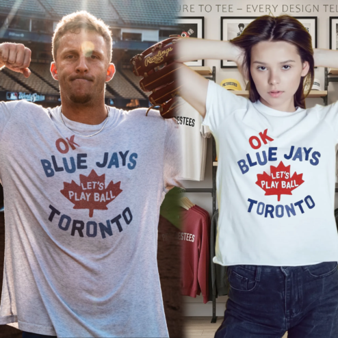 Myles Straw Ok Blue Jays Let’s Play Ball Toronto T Shirt