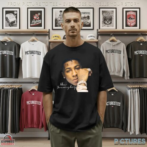 NBA Youngboy Burst Down Blinged Out T Shirt