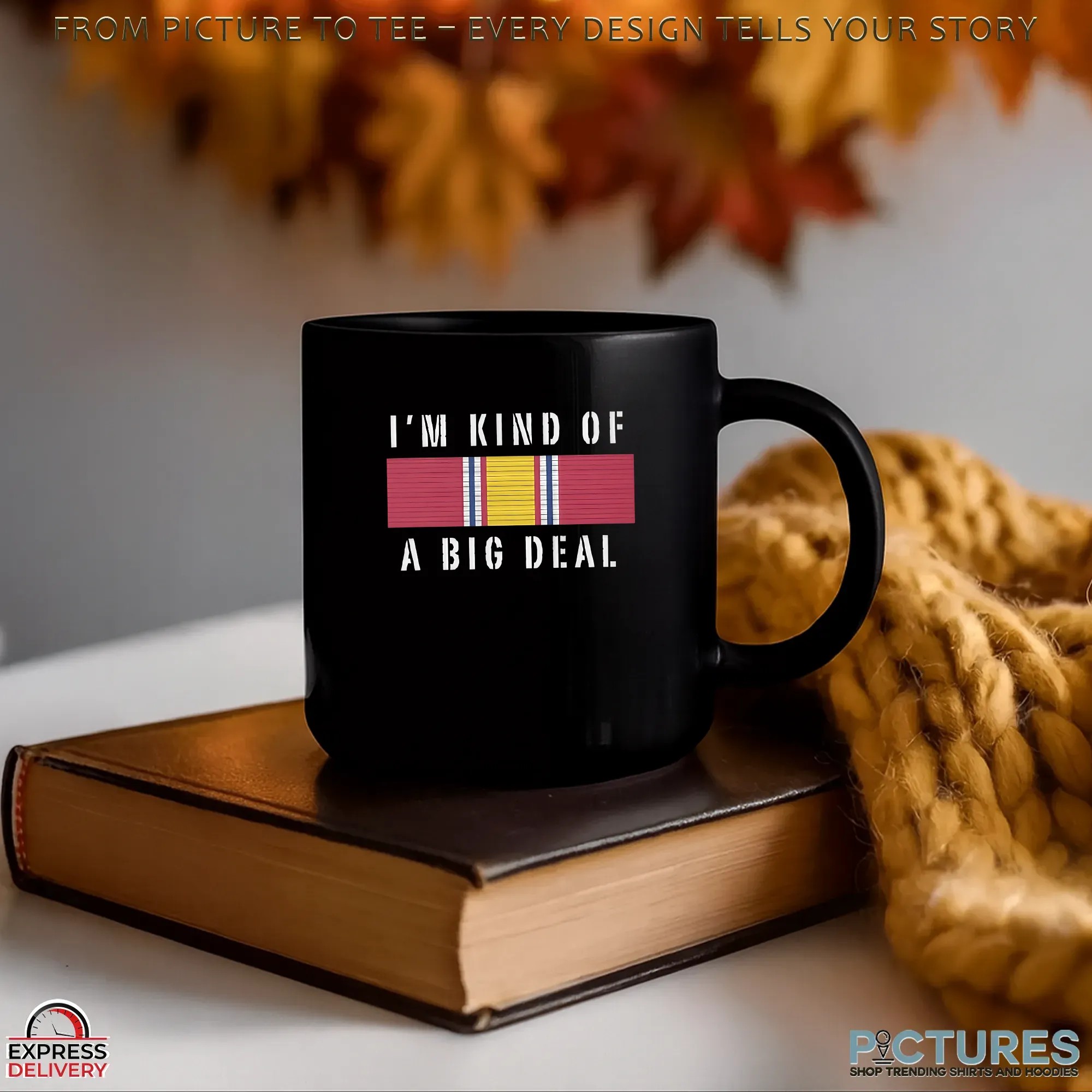 National Defense Service Medal Ribbon I'm Kind Of A Big Deal T Shirt