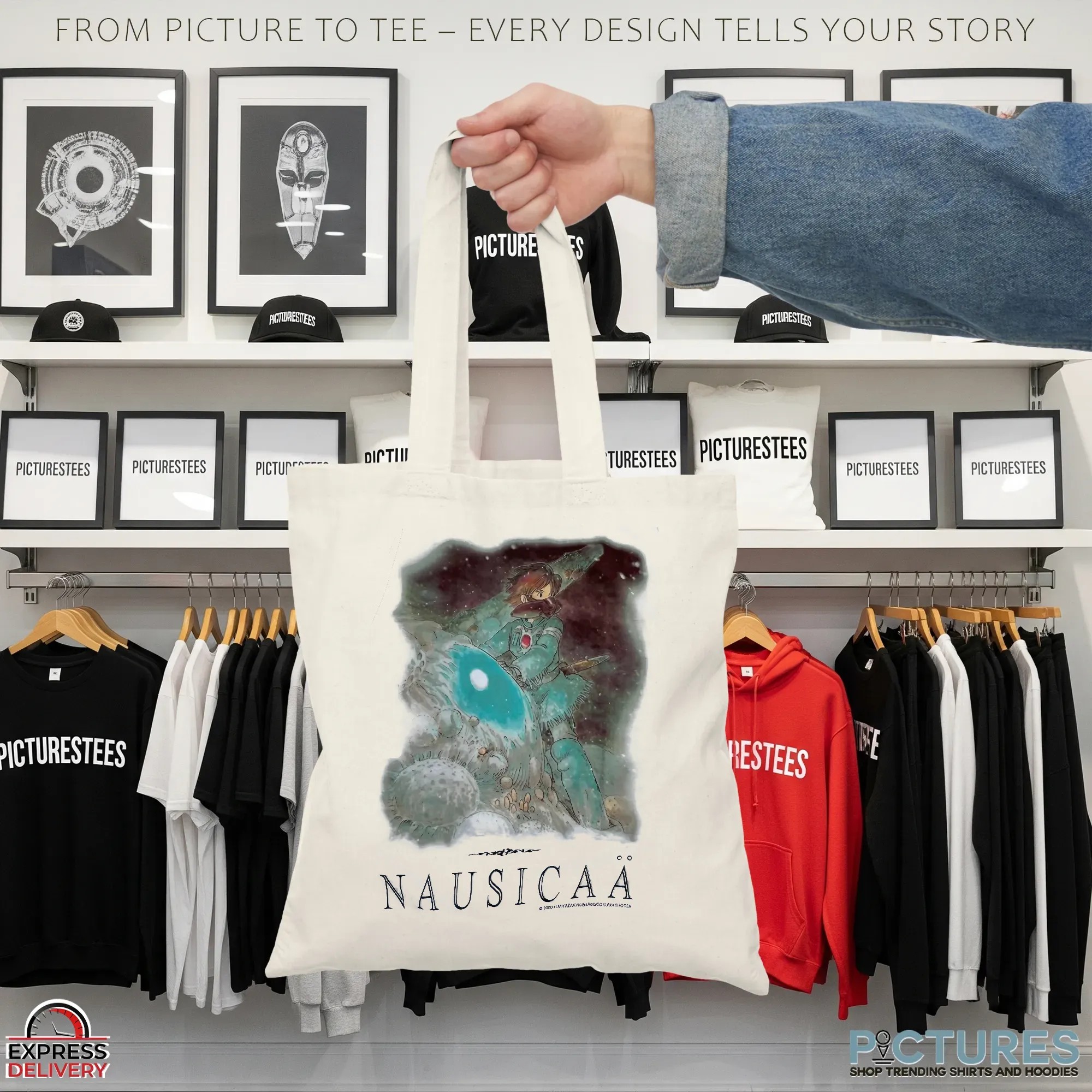 Nausicaä of the Valley of the Wind Vintage Manga Studio Ghibli Miyazaki 2000 T Shirt
