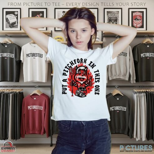 New Jersey Hockey Put A Pitchfork In This One T Shirt