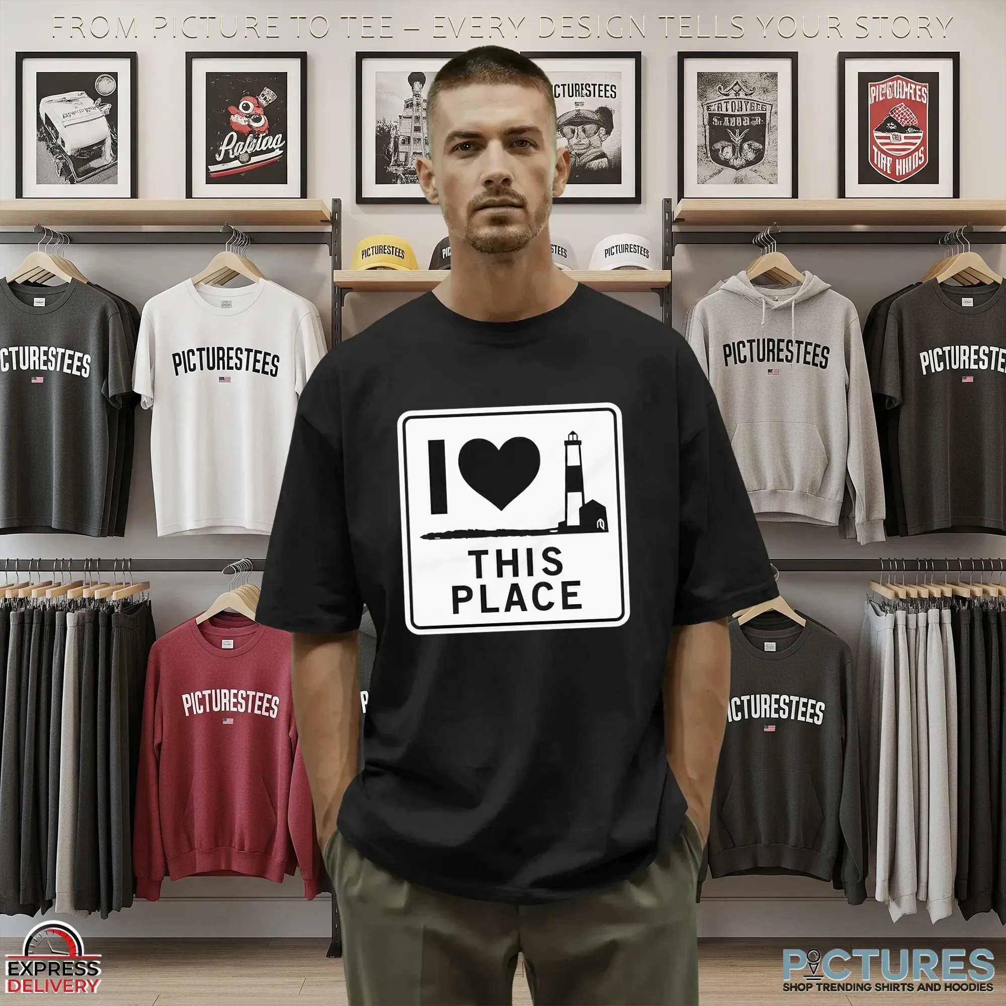 New York Islanders I Love This Place Shirts New York Islanders I Love This Place Shirts