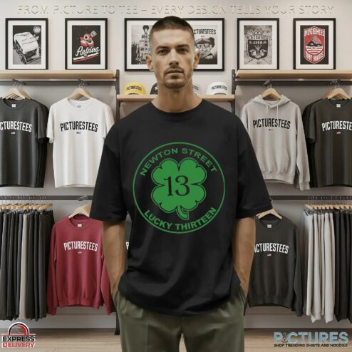 Newton Street Lucky Thirteen 13 T Shirt