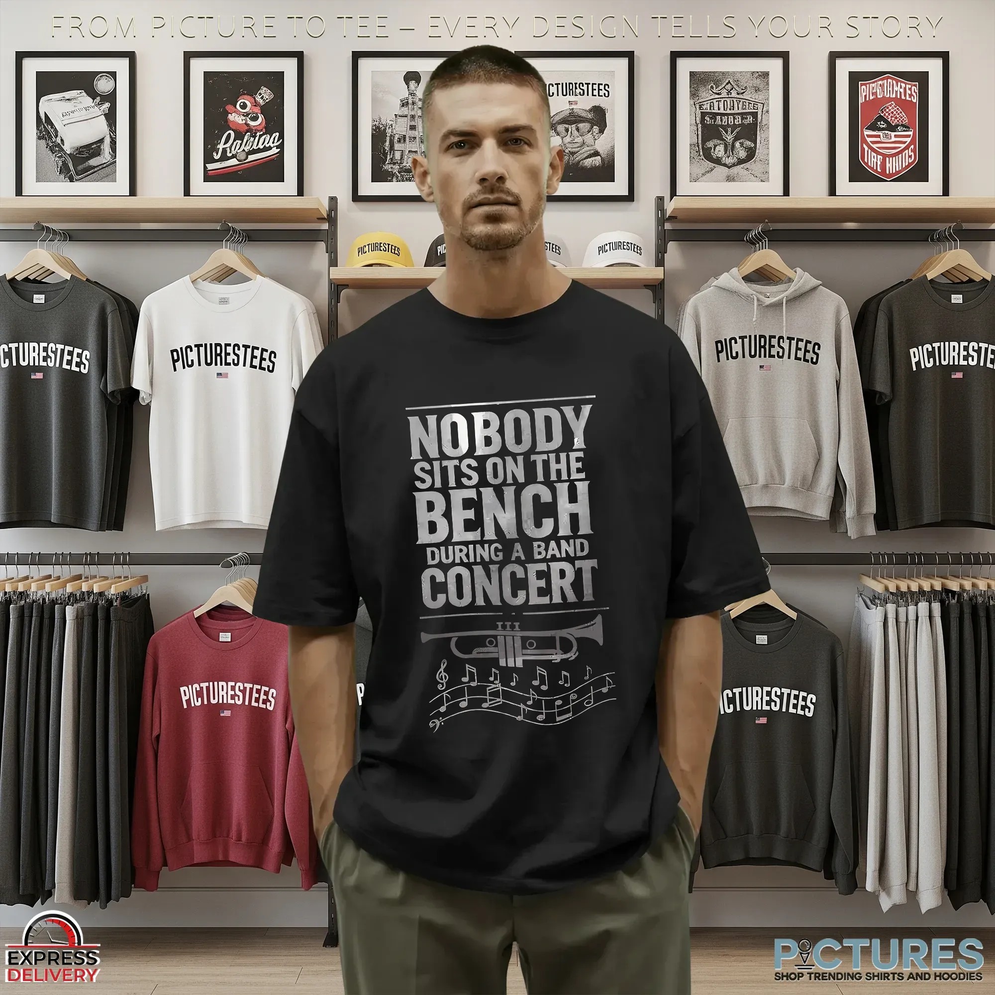 Nobody Sits On The Bench During A Band Concert T Shirt