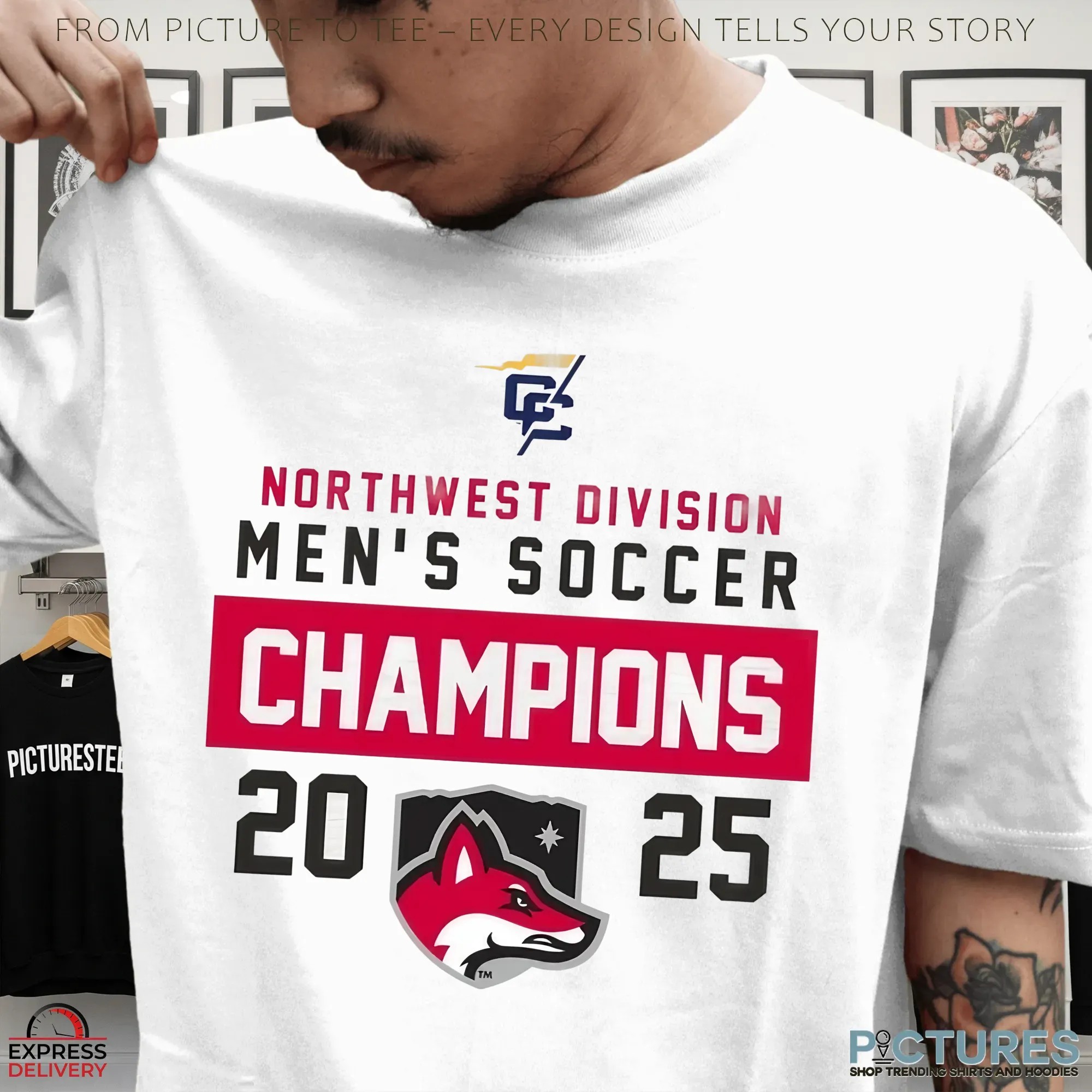 North Greenville Northwest Division Men’s Soccer Champions 2025 T Shirt