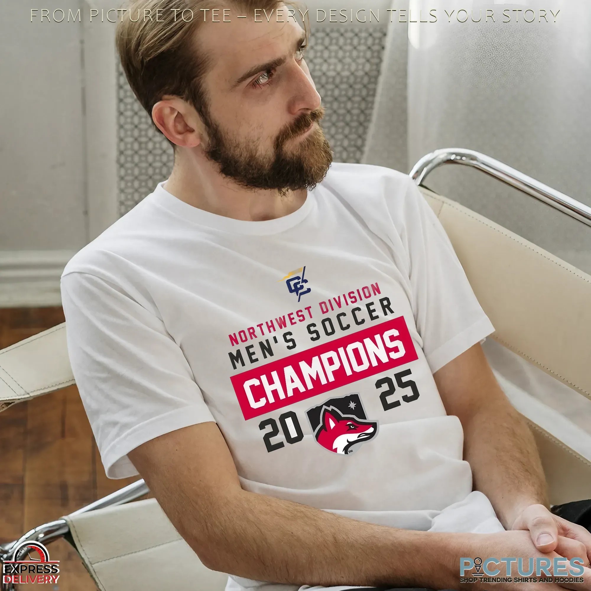 North Greenville Northwest Division Men’s Soccer Champions 2025 T Shirt