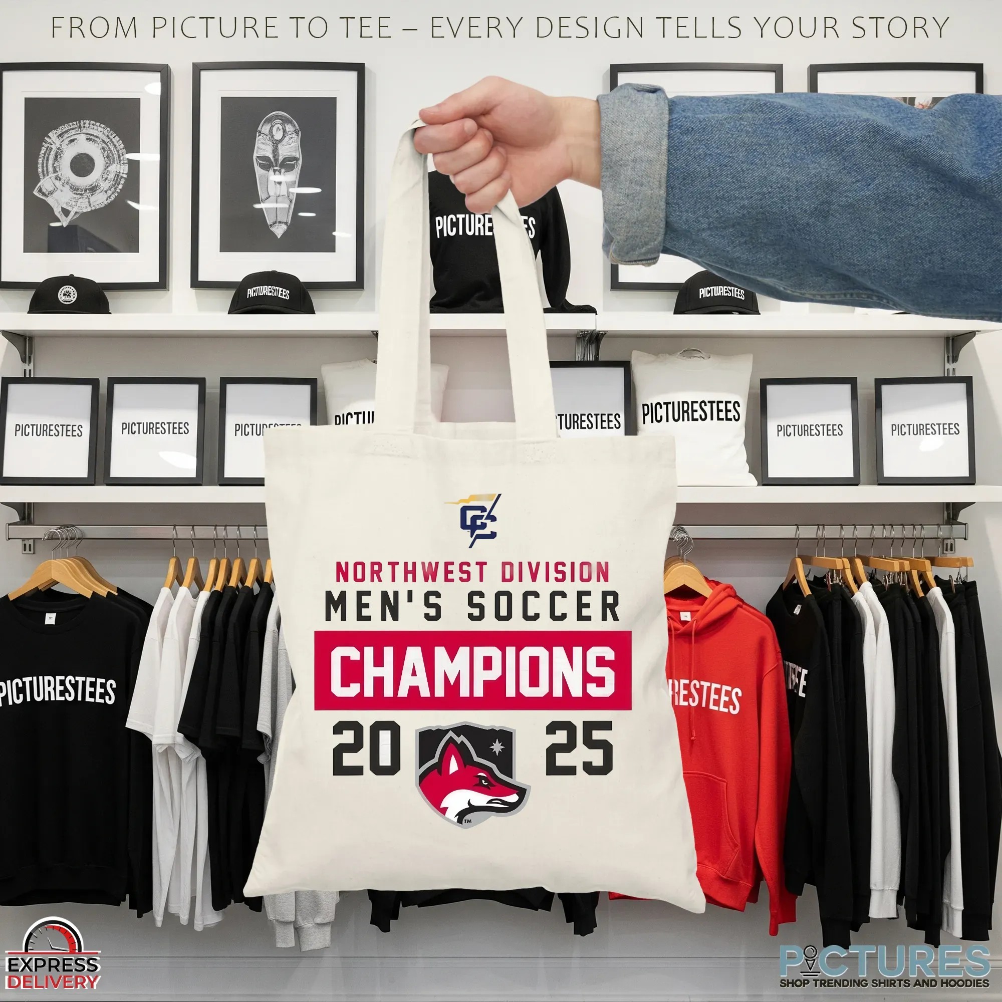 North Greenville Northwest Division Men’s Soccer Champions 2025 T Shirt