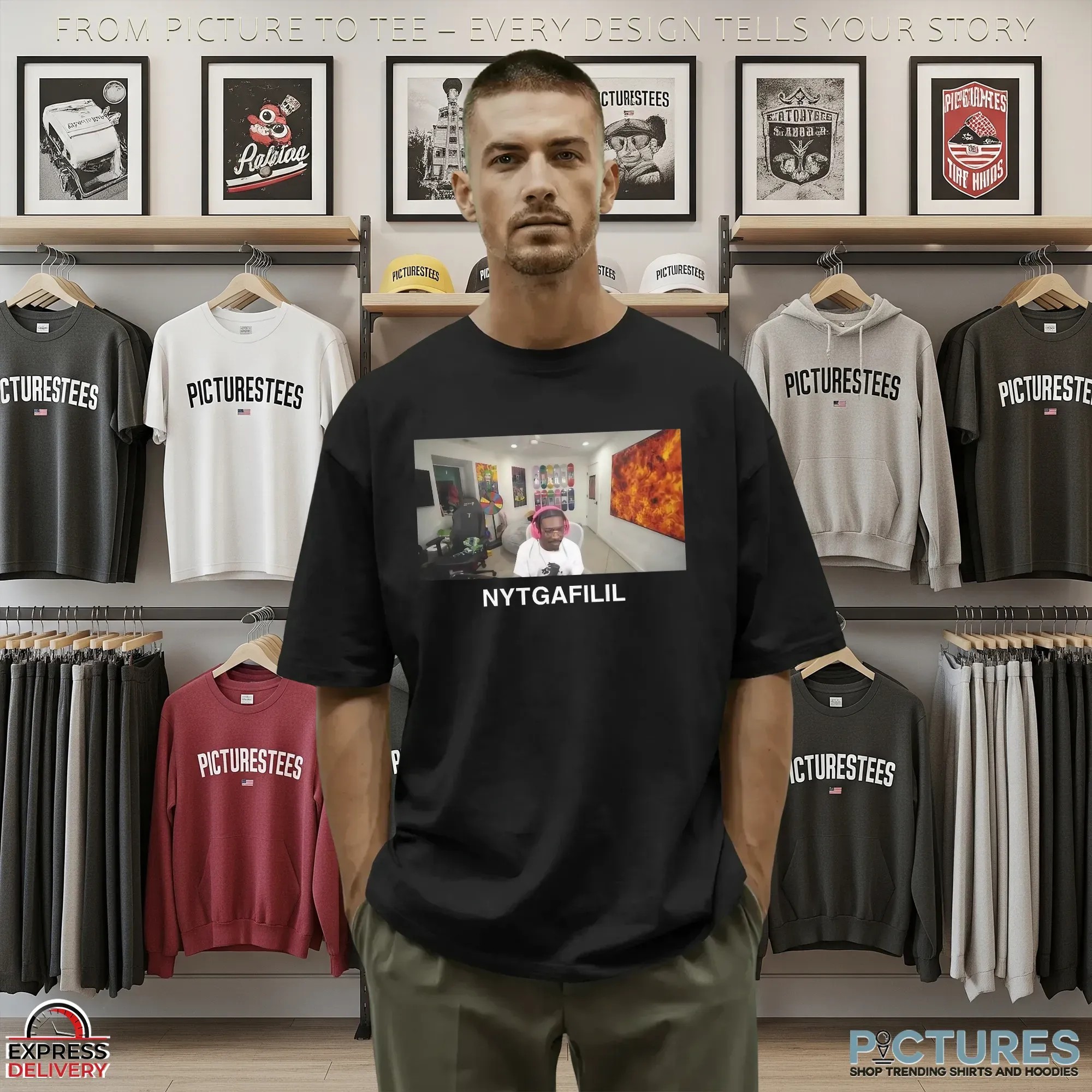 Nytgafilil Bruce Ray T Shirt