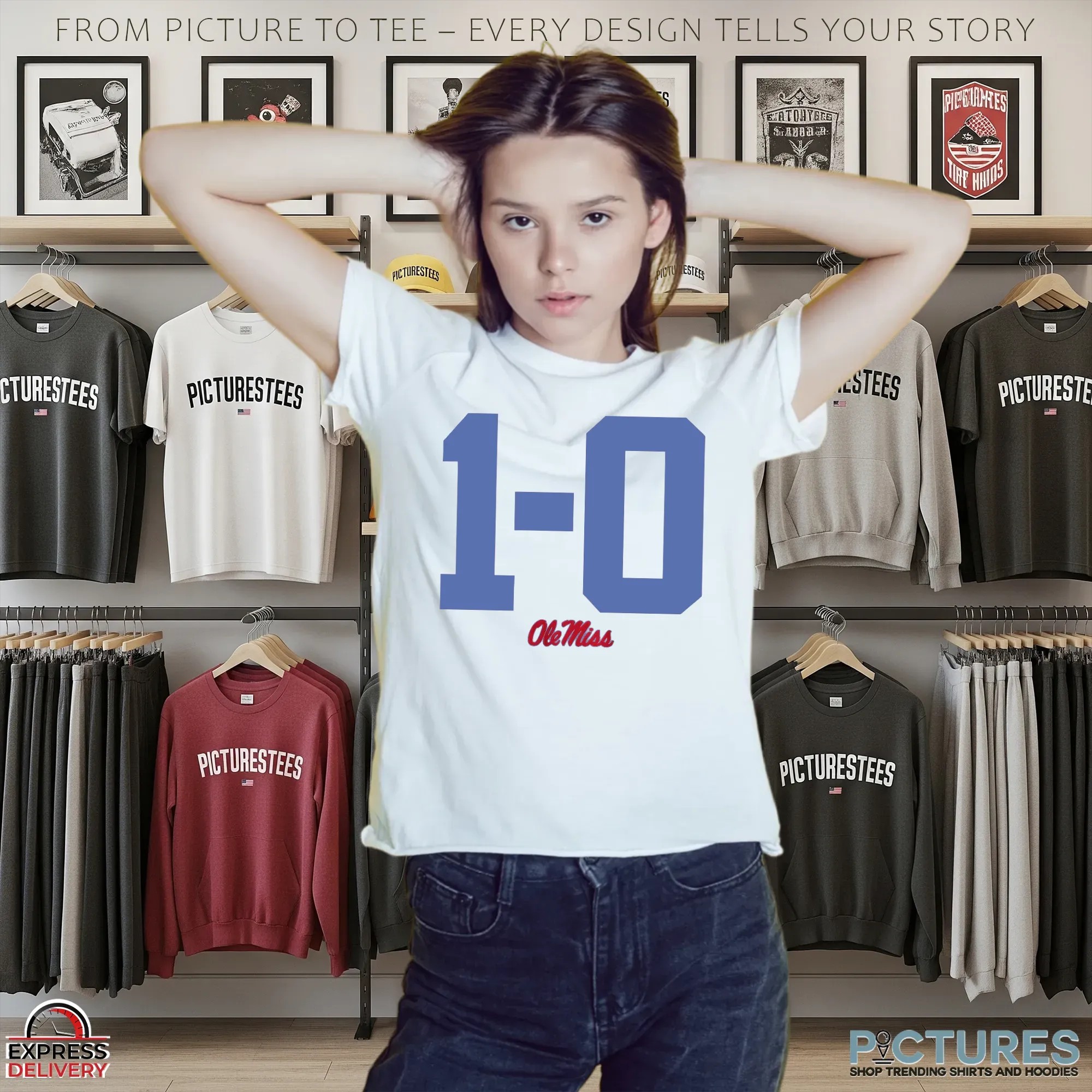 Ole Miss Rebels 1-0 Oklahoma Sooners 2025 Sec T Shirt