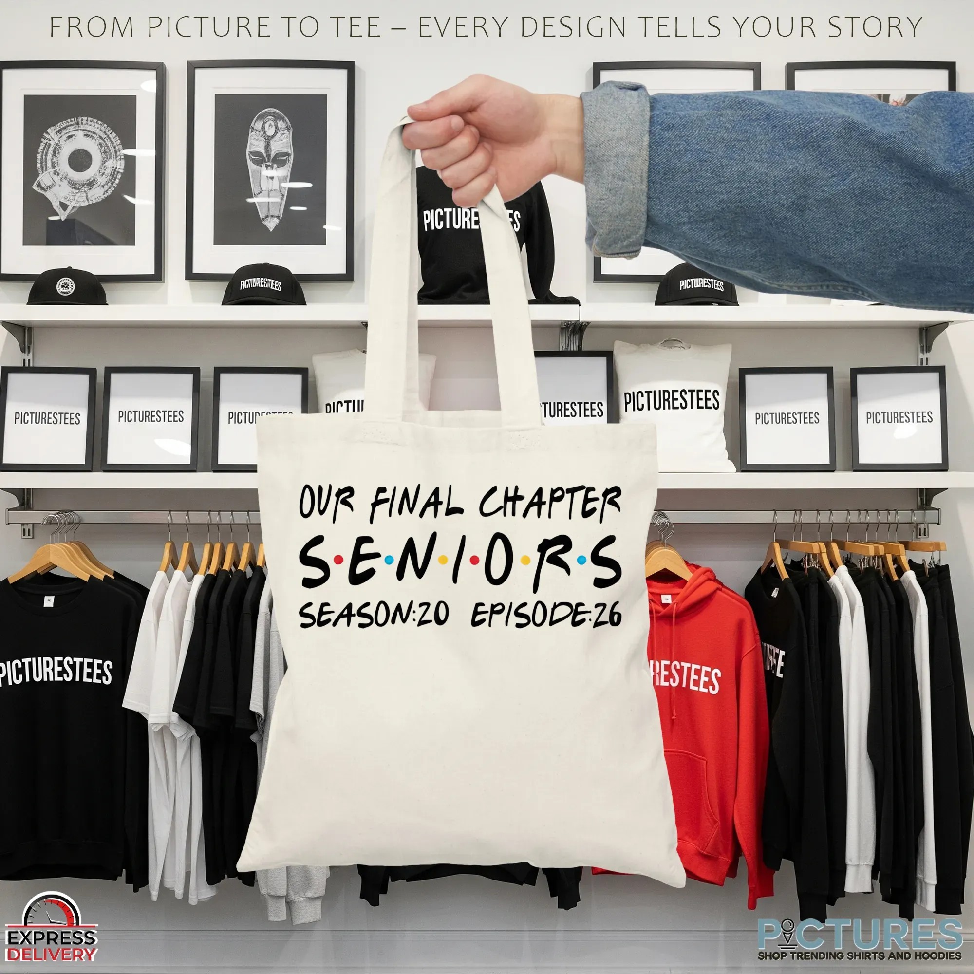 Our Final Chapter Season 20, Episode 26 2026 Graduation Friends-Themed Senior Class T Shirt