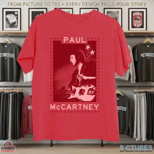 Paul McCartney Got Back Red T Shirt