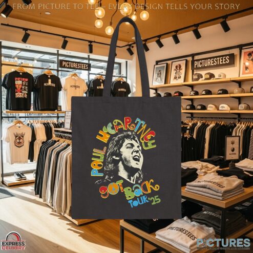 Paul McCartney Got Back Tour '25 Graphic T Shirt