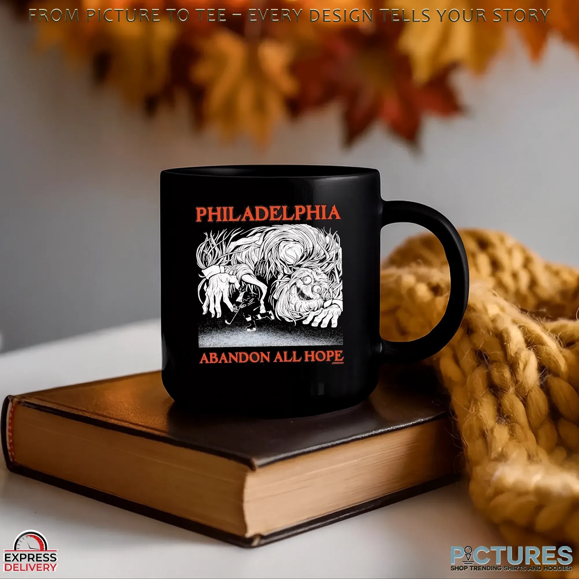 Philadelphia Abandon All Hope Philadelphia Flyer Hockey Player T Shirt Philadelphia Abandon All Hope Philadelphia Flyer Hockey Player T Shirt