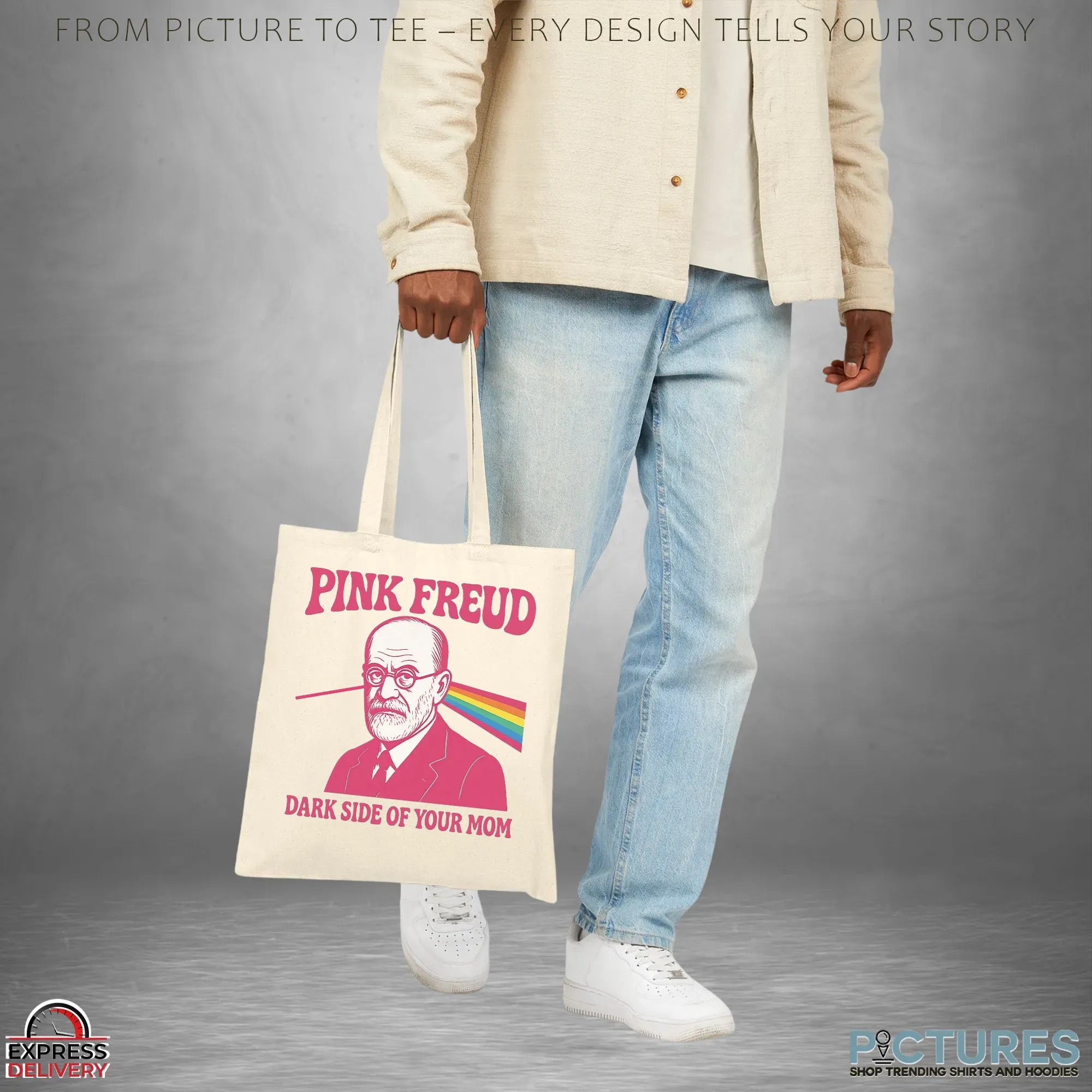Pink Freud Dark Side Of Your Mom Rainbow Humour T Shirt Pink Freud Dark Side Of Your Mom Rainbow Humour T Shirt