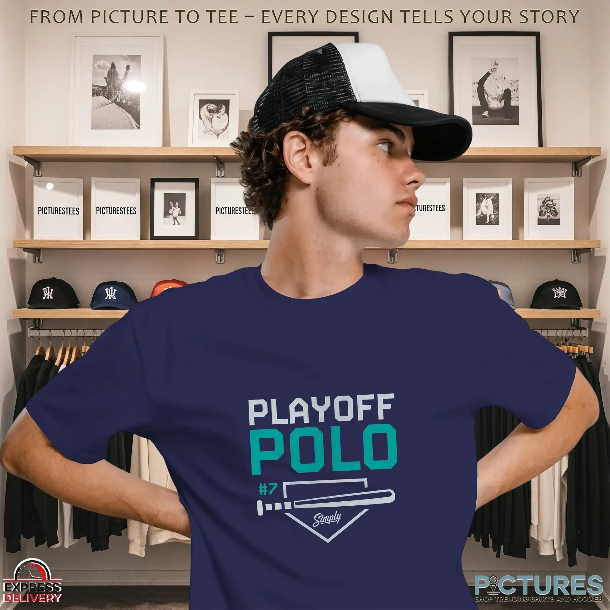 Playoff Logo Baseball T Shirt