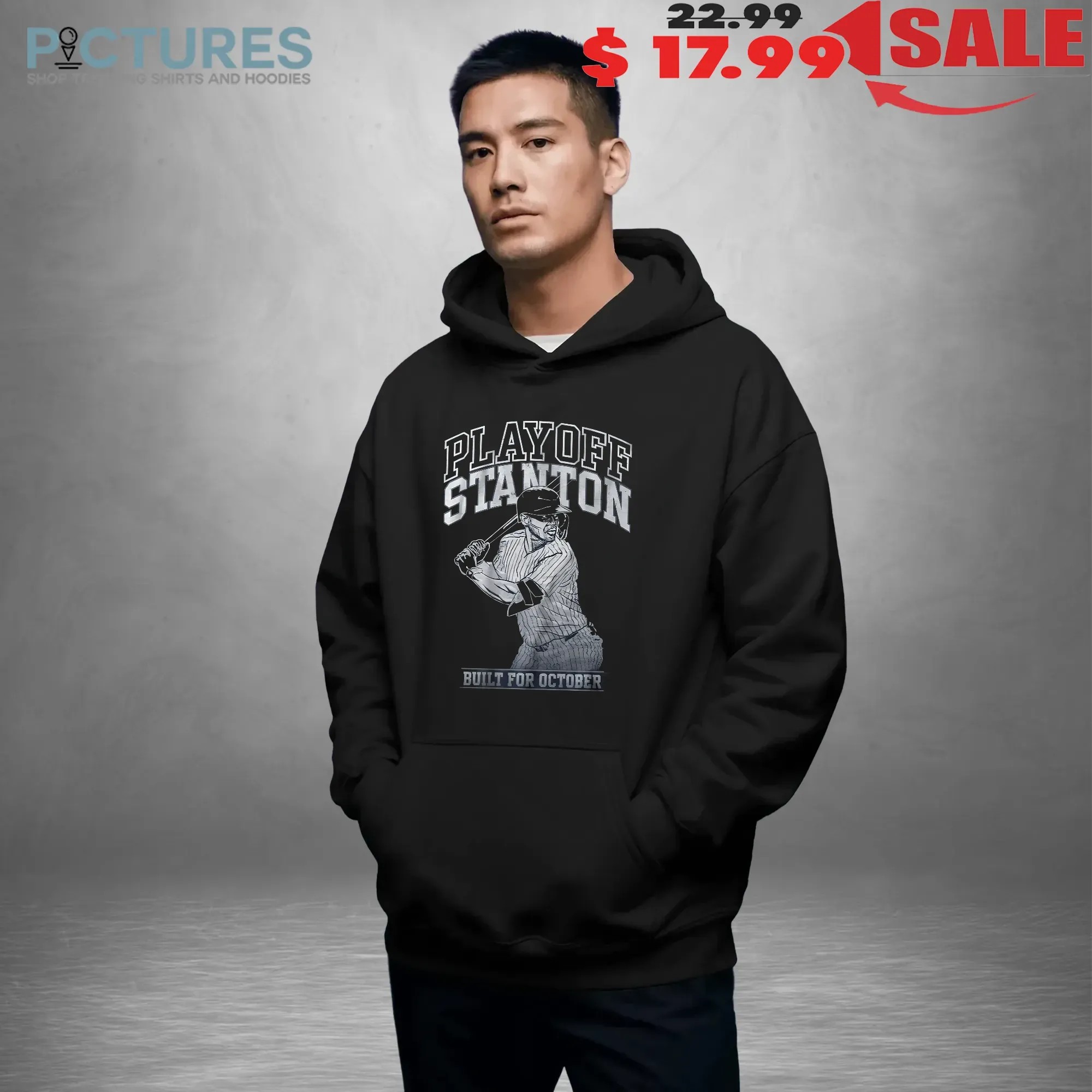 Playoff Stanton Built For October Vintage T-shirt Playoff Stanton Built For October Vintage T-shirt