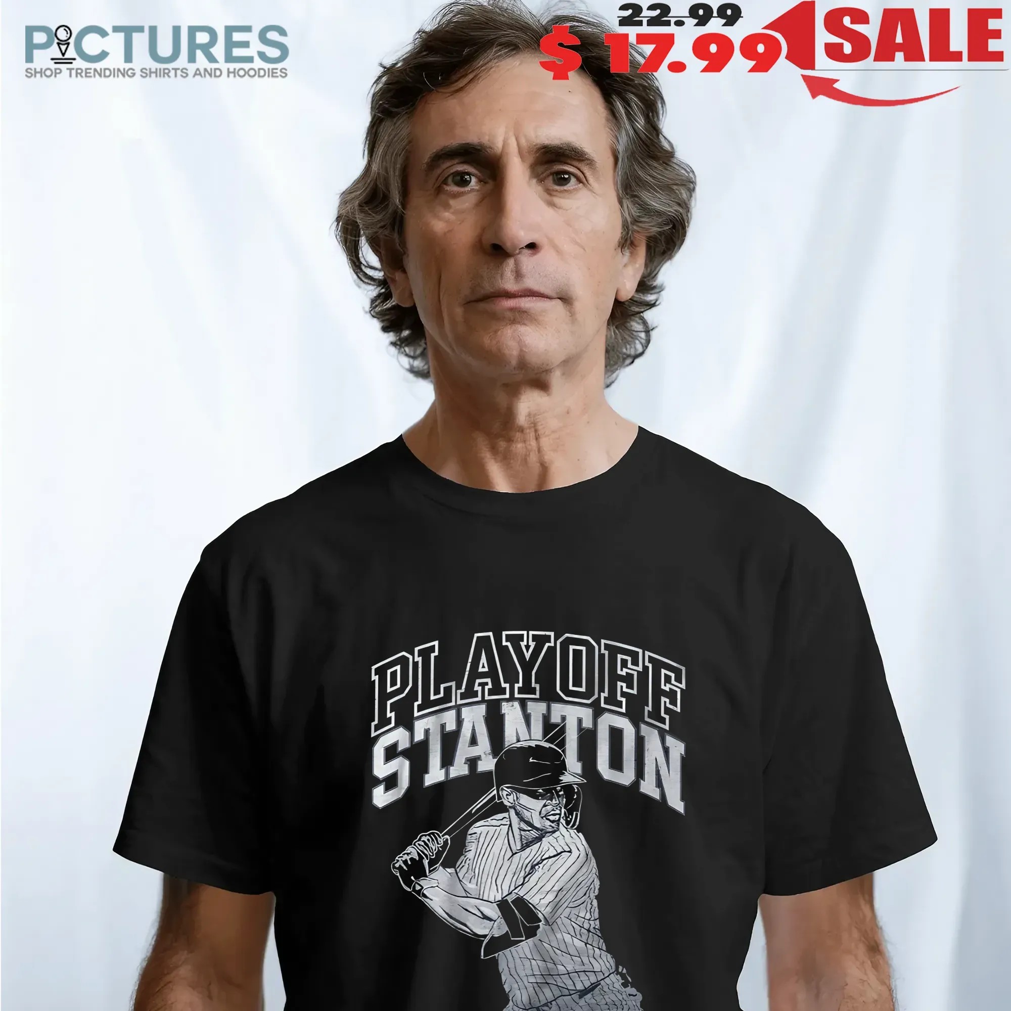 Playoff Stanton Built For October Vintage T-shirt Playoff Stanton Built For October Vintage T-shirt