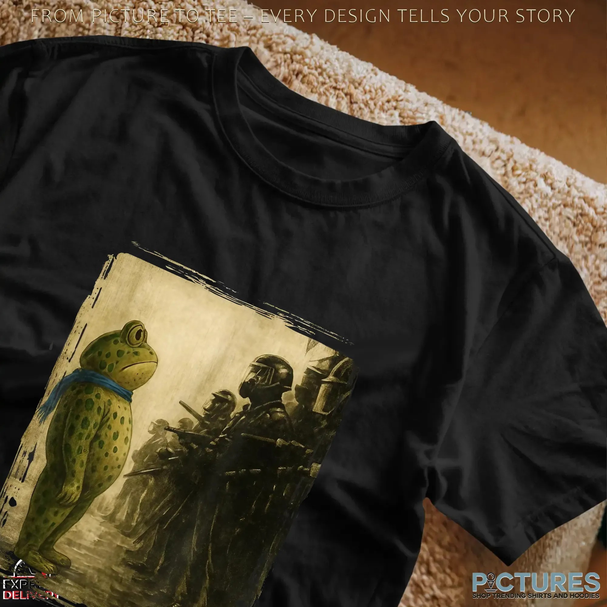 Portland Frog City Art Portland Frog Protest Thought-Provoking Statement T Shirt