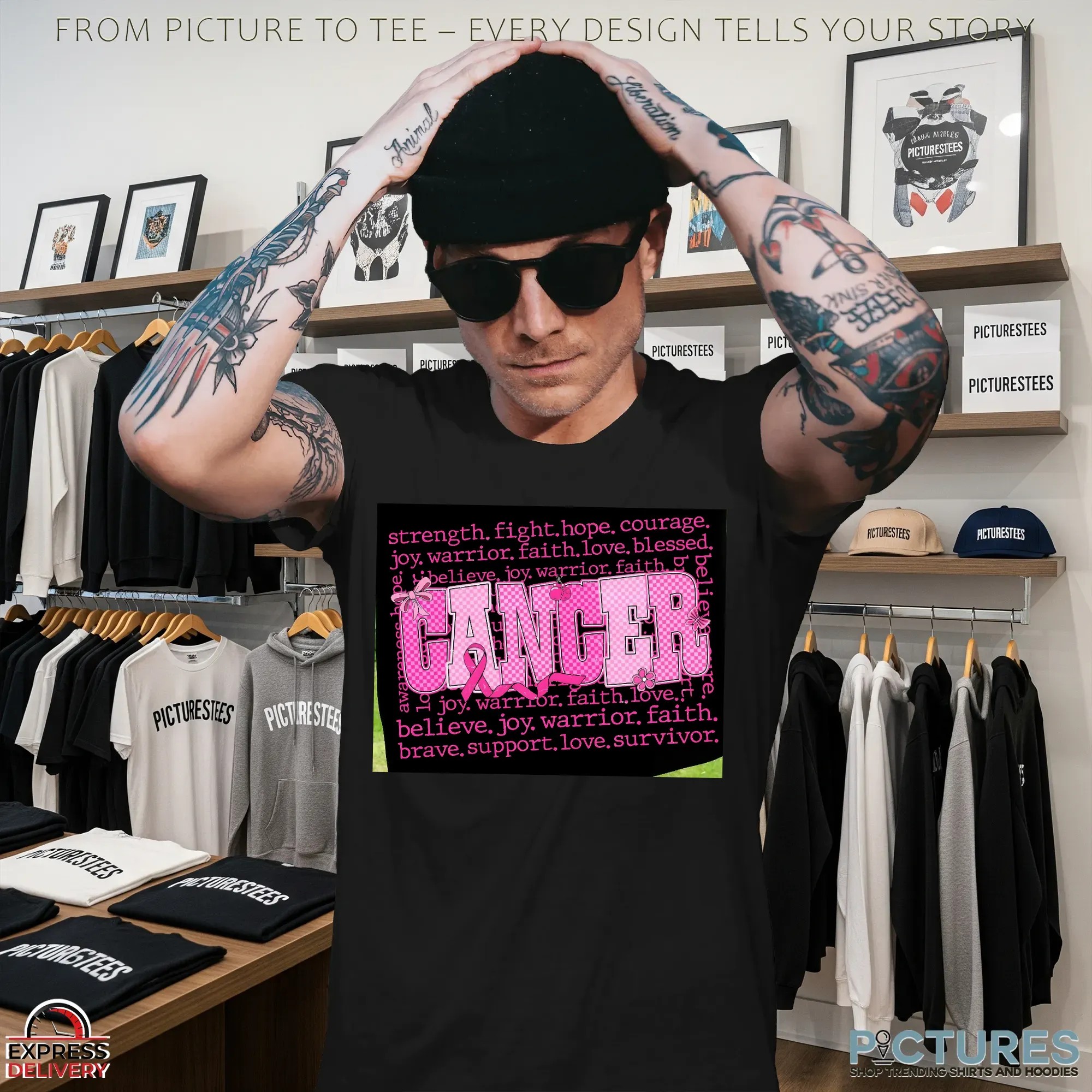 Preppy Pink Bow Breast Cancer, Together We Fight, In October We Wear Pink, Coquette Breast Cancer Awareness, Pink Ribbon T Shirt