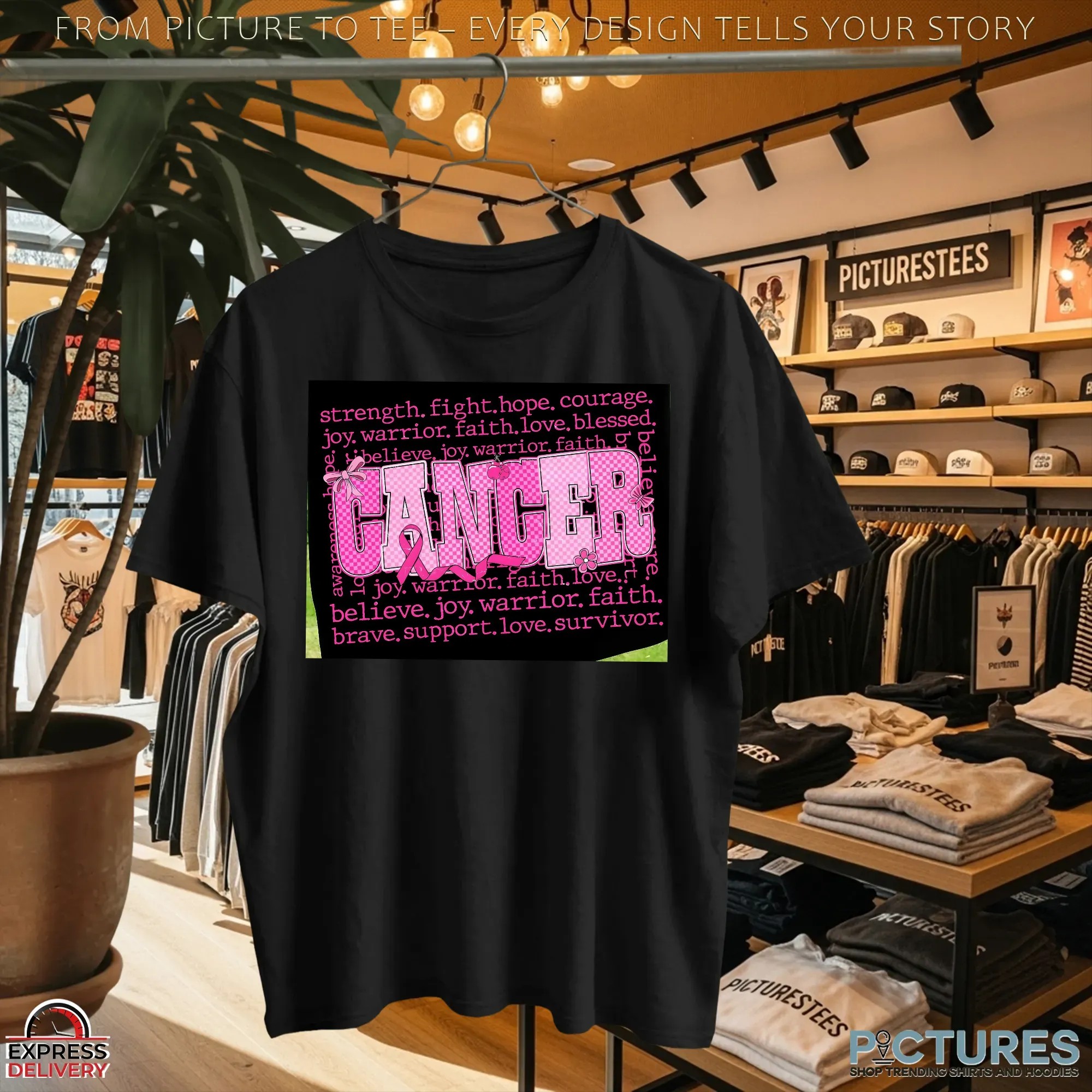 Preppy Pink Bow Breast Cancer, Together We Fight, In October We Wear Pink, Coquette Breast Cancer Awareness, Pink Ribbon T Shirt