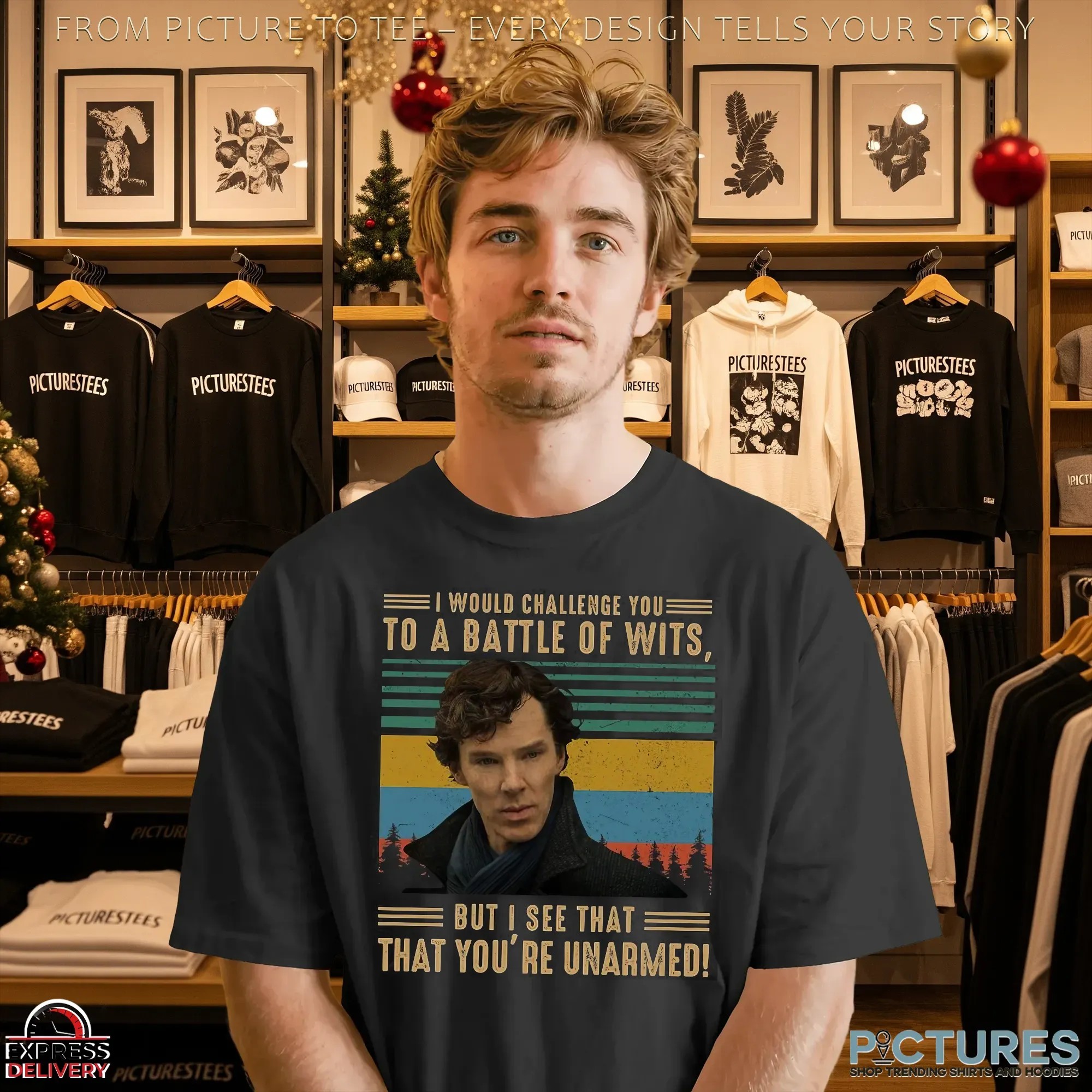 Princess Bride I Would Challenge You To A Battle Of Wits Benedict Cumberbatch T Shirt