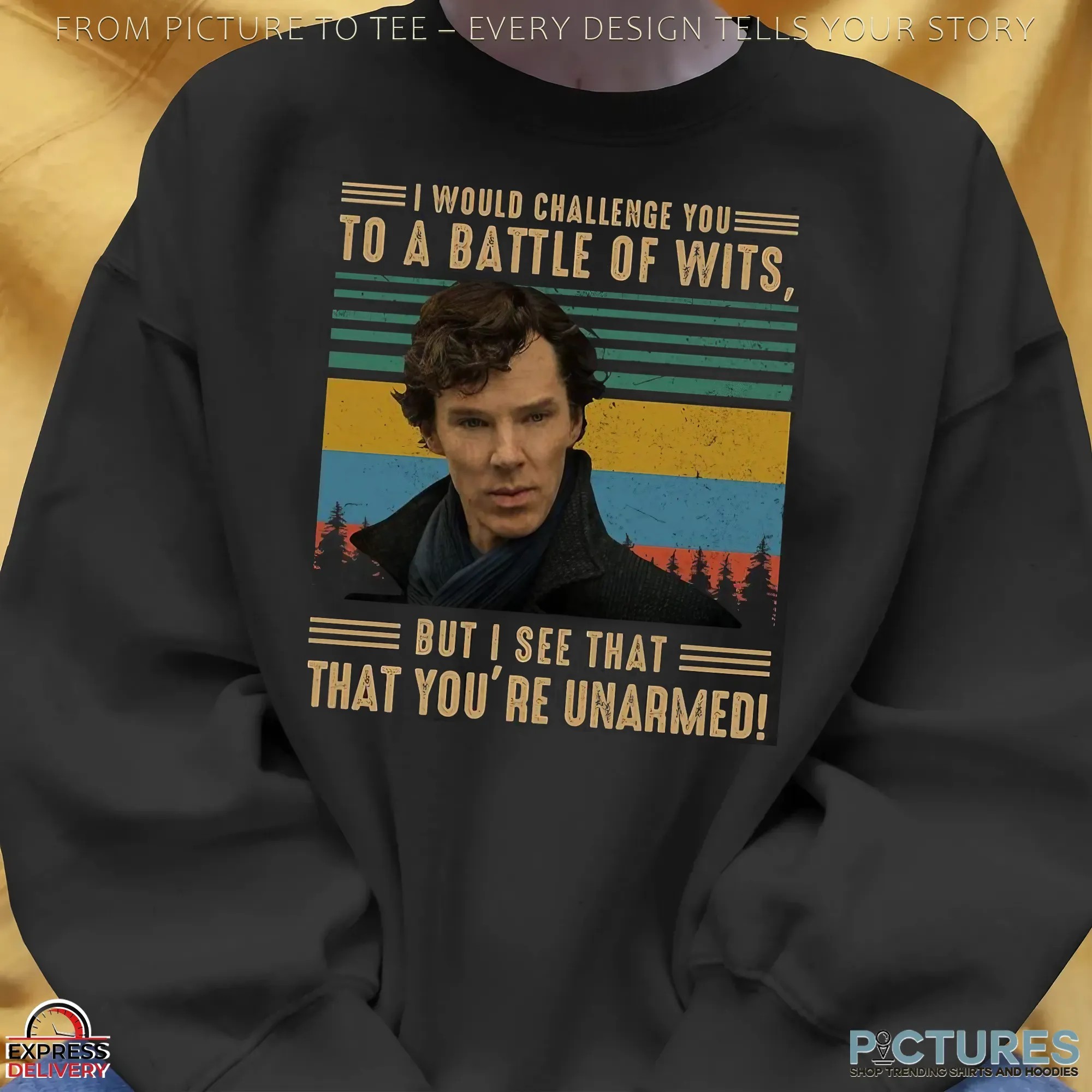 Princess Bride I Would Challenge You To A Battle Of Wits Benedict Cumberbatch T Shirt