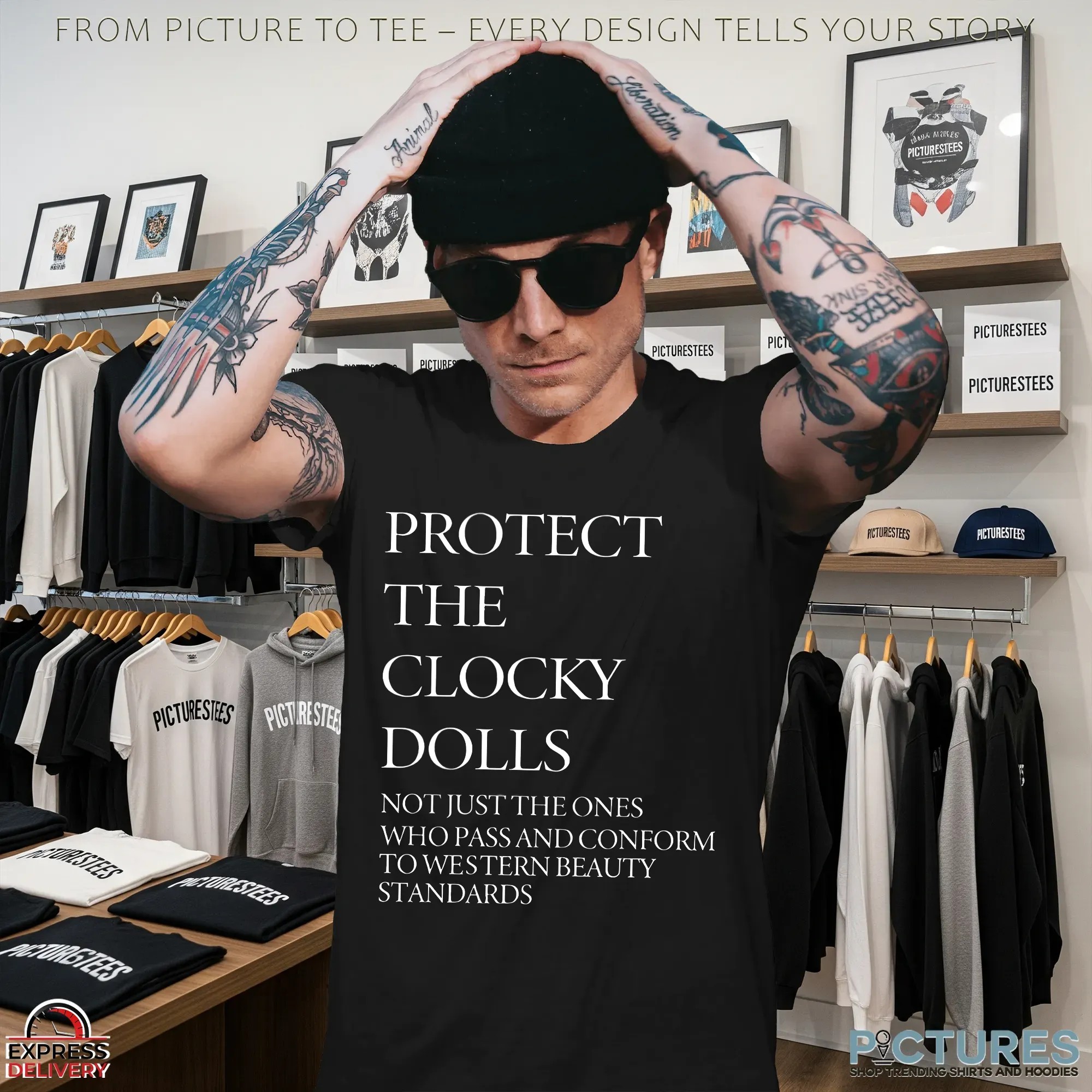 Protect The Clocky Dolls Not Just The Ones Who Pass And Conform To Western Beauty Standards T Shirt