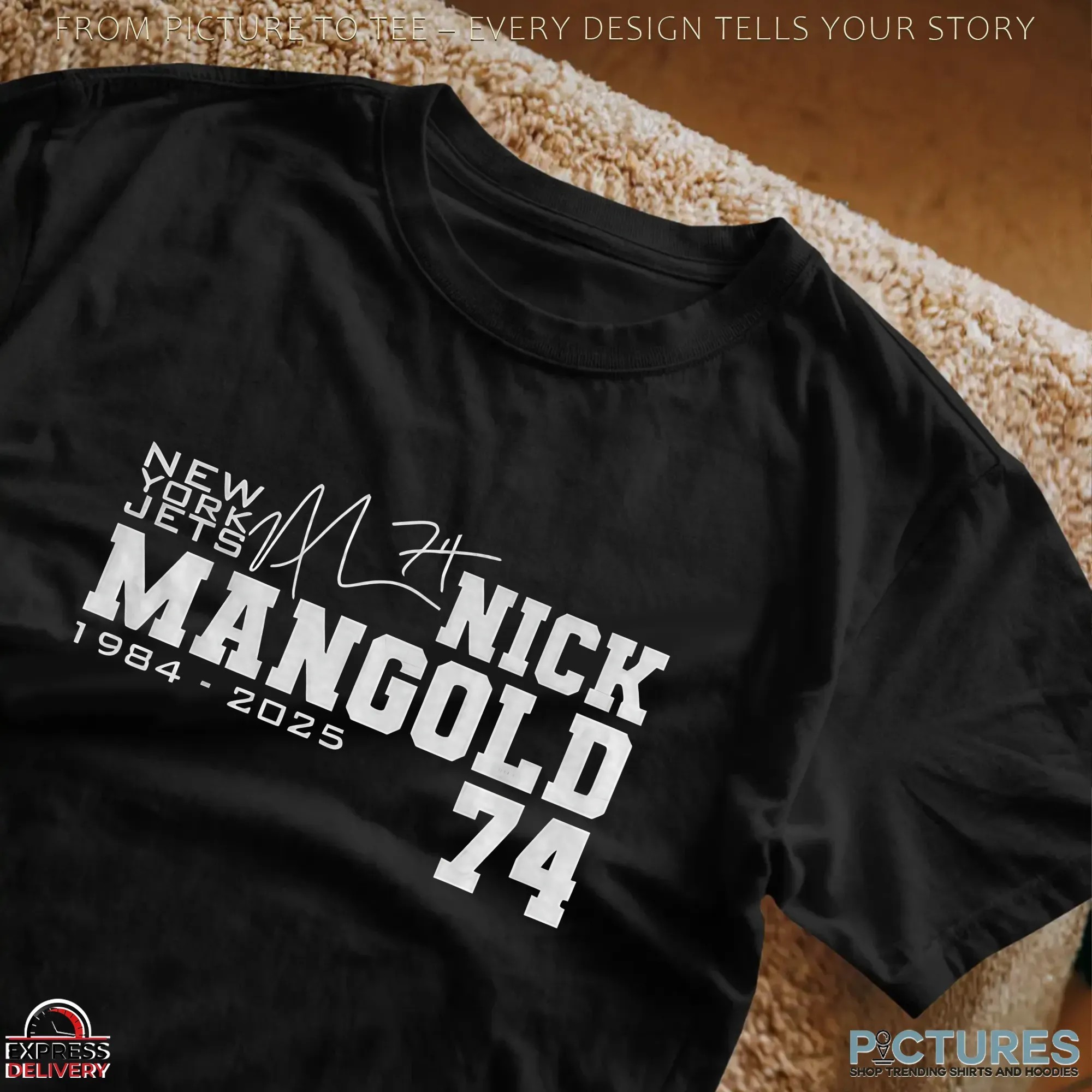 RIP Nick Mangold 74 New York Jets NFL Football RIP 1984 2025 signature T Shirt RIP Nick Mangold 74 New York Jets NFL Football RIP 1984 2025 signature T Shirt