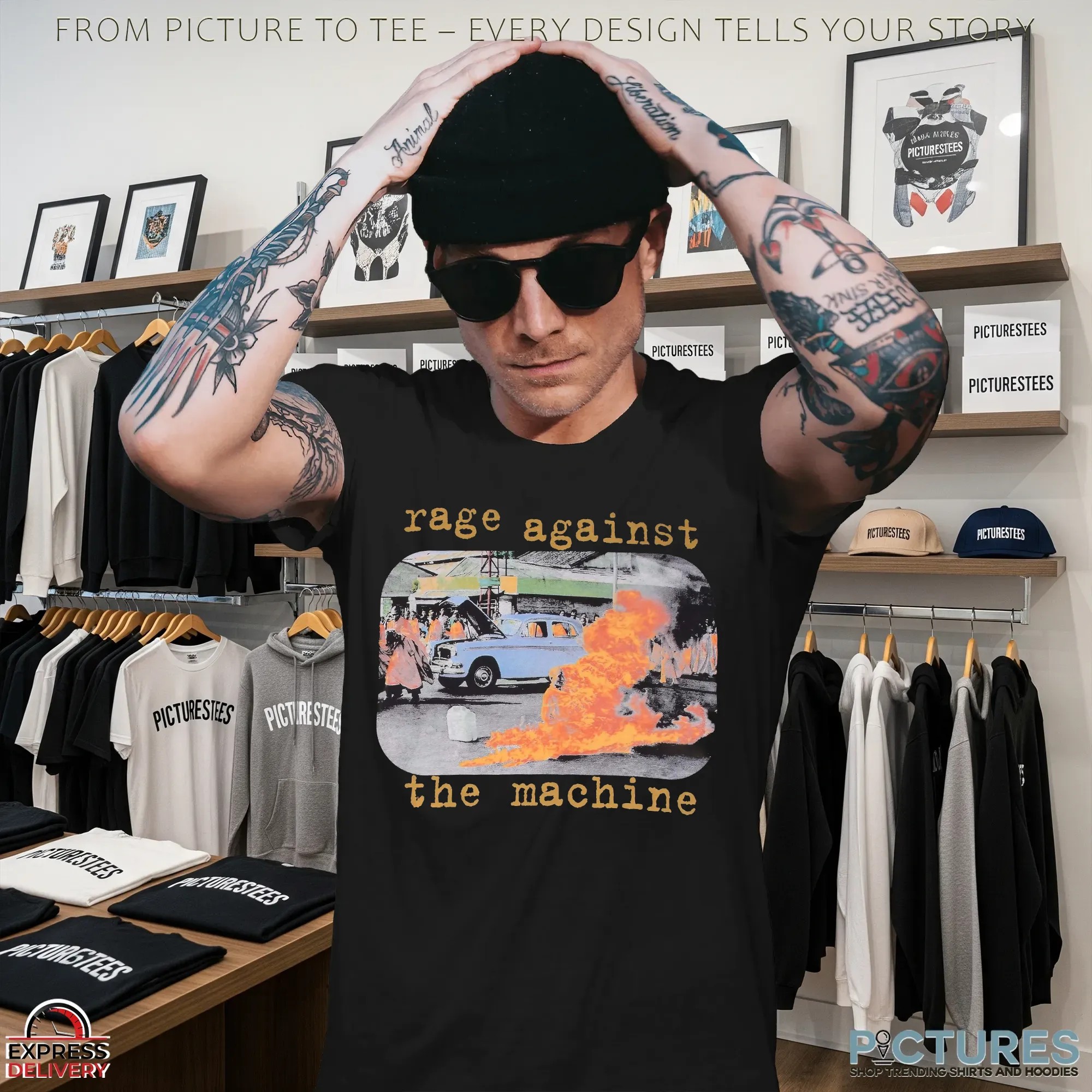 Rage Against The Machine Vintage Bootleg T Shirt